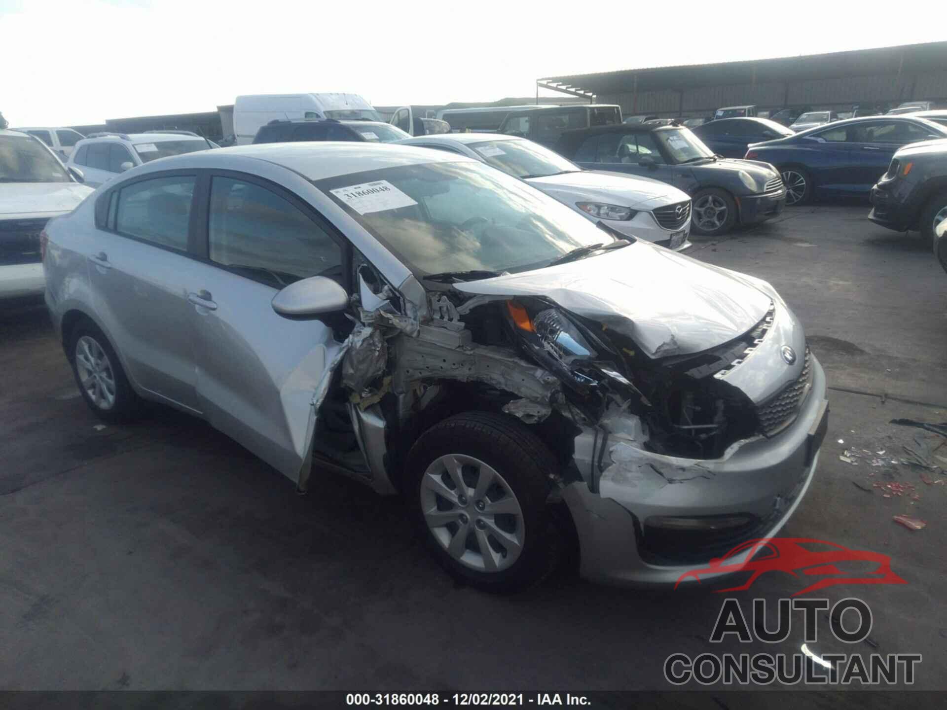 KIA RIO 2017 - KNADM4A31H6012301