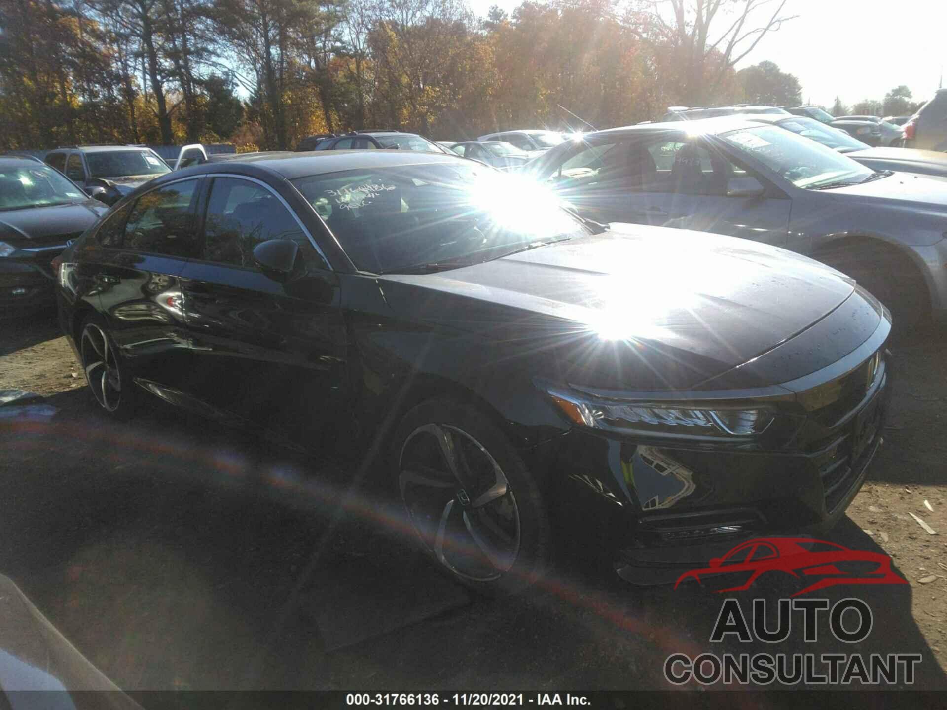 HONDA ACCORD SEDAN 2018 - 1HGCV1F35JA142556