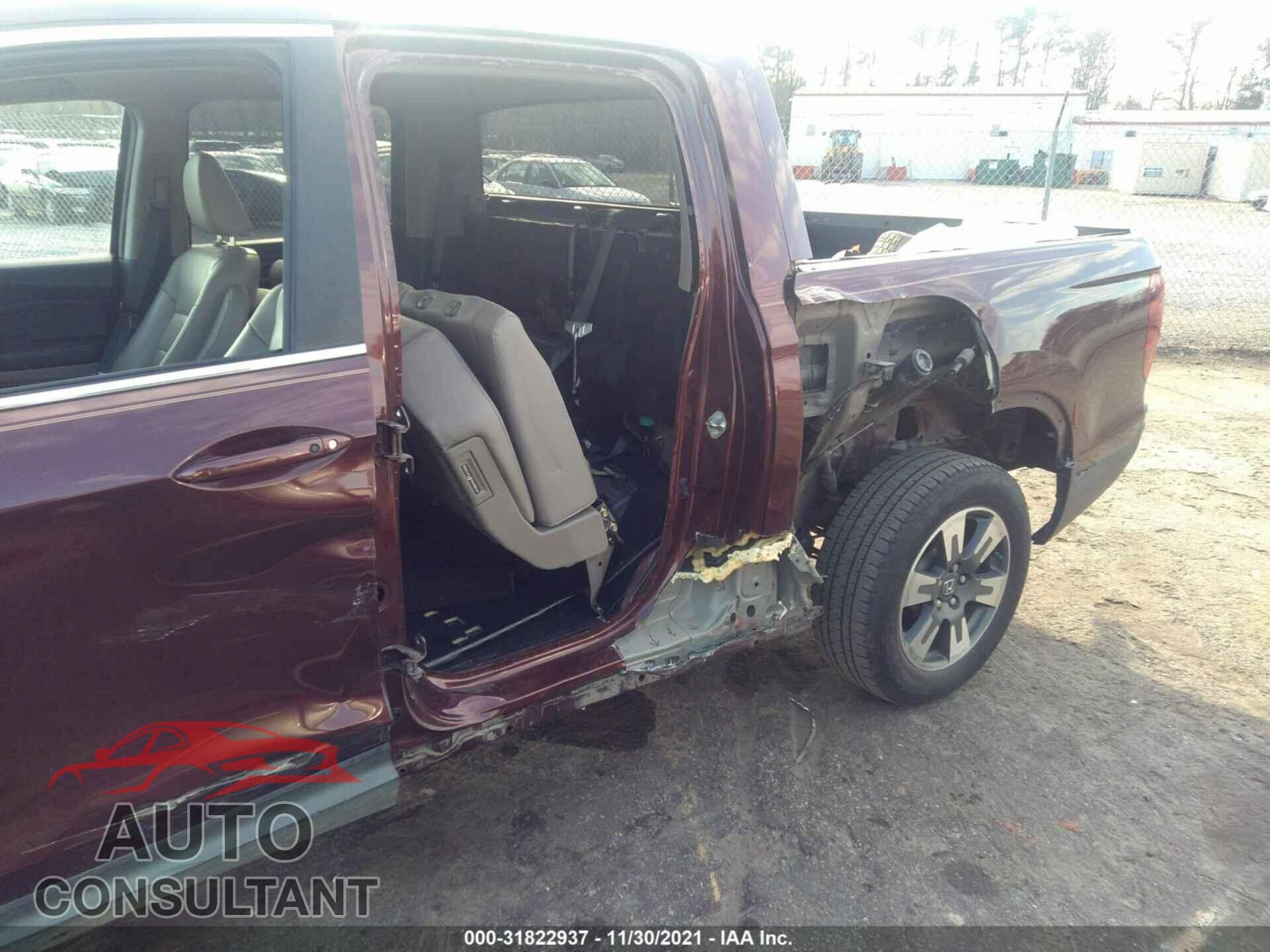 HONDA RIDGELINE 2017 - 5FPYK3F63HB036201