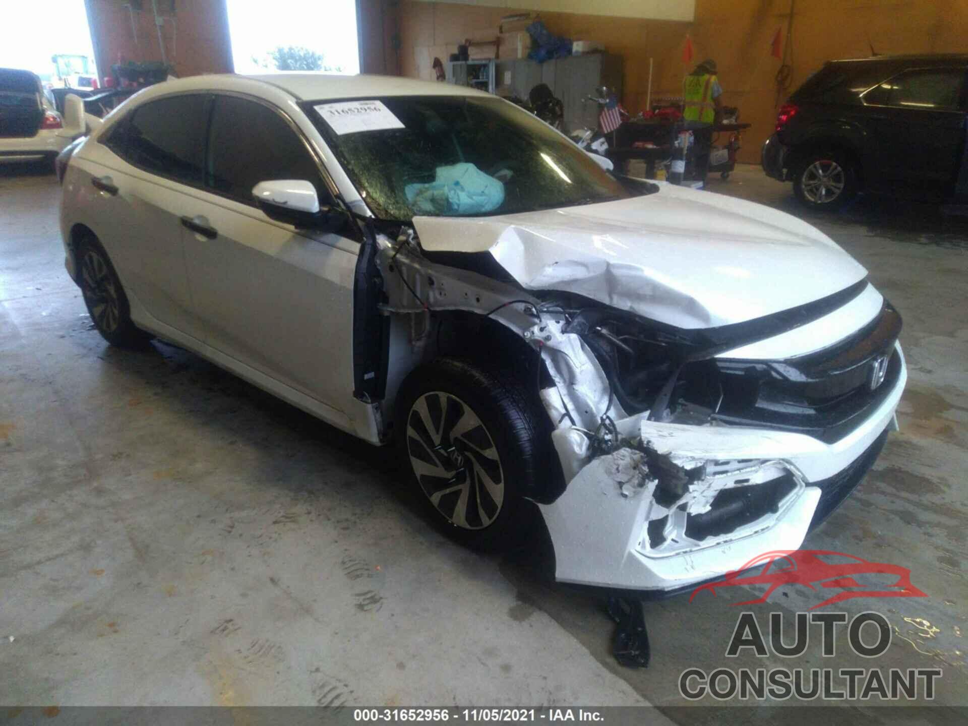 HONDA CIVIC HATCHBACK 2018 - SHHFK7H29JU231371
