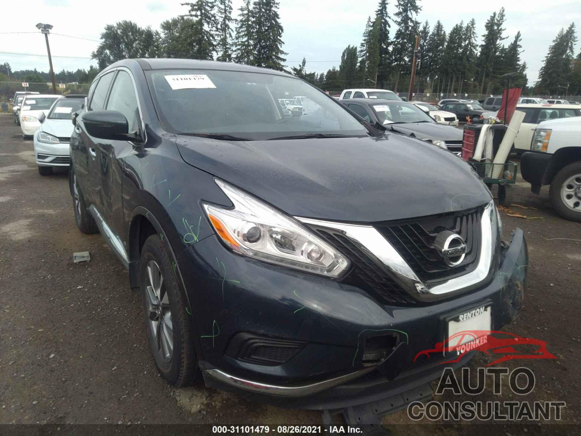 NISSAN MURANO 2017 - 5N1AZ2MH5HN171603