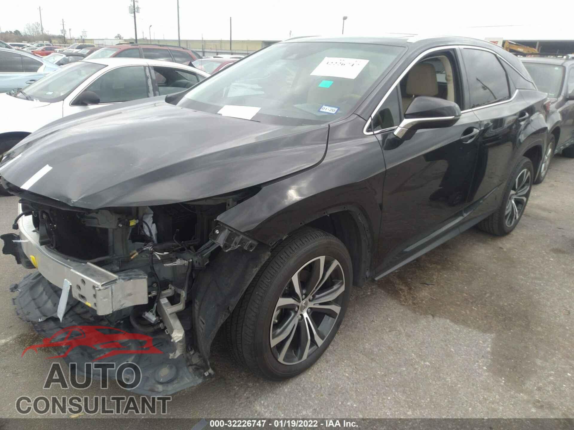 LEXUS RX 2017 - 2T2ZZMCA1HC082469