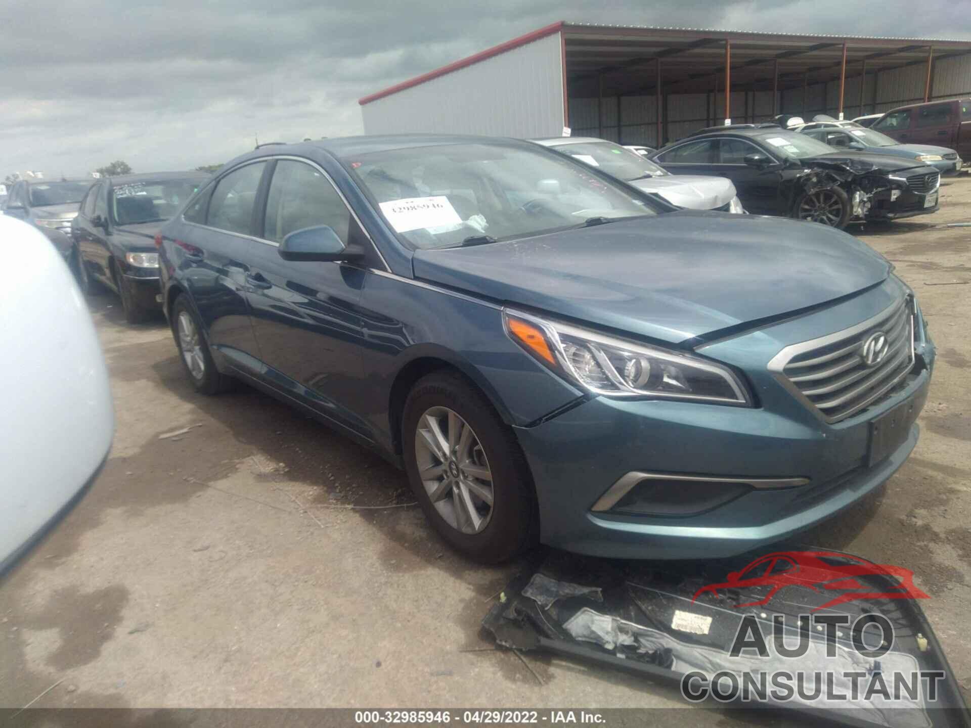 HYUNDAI SONATA 2017 - 5NPE24AF4HH491679