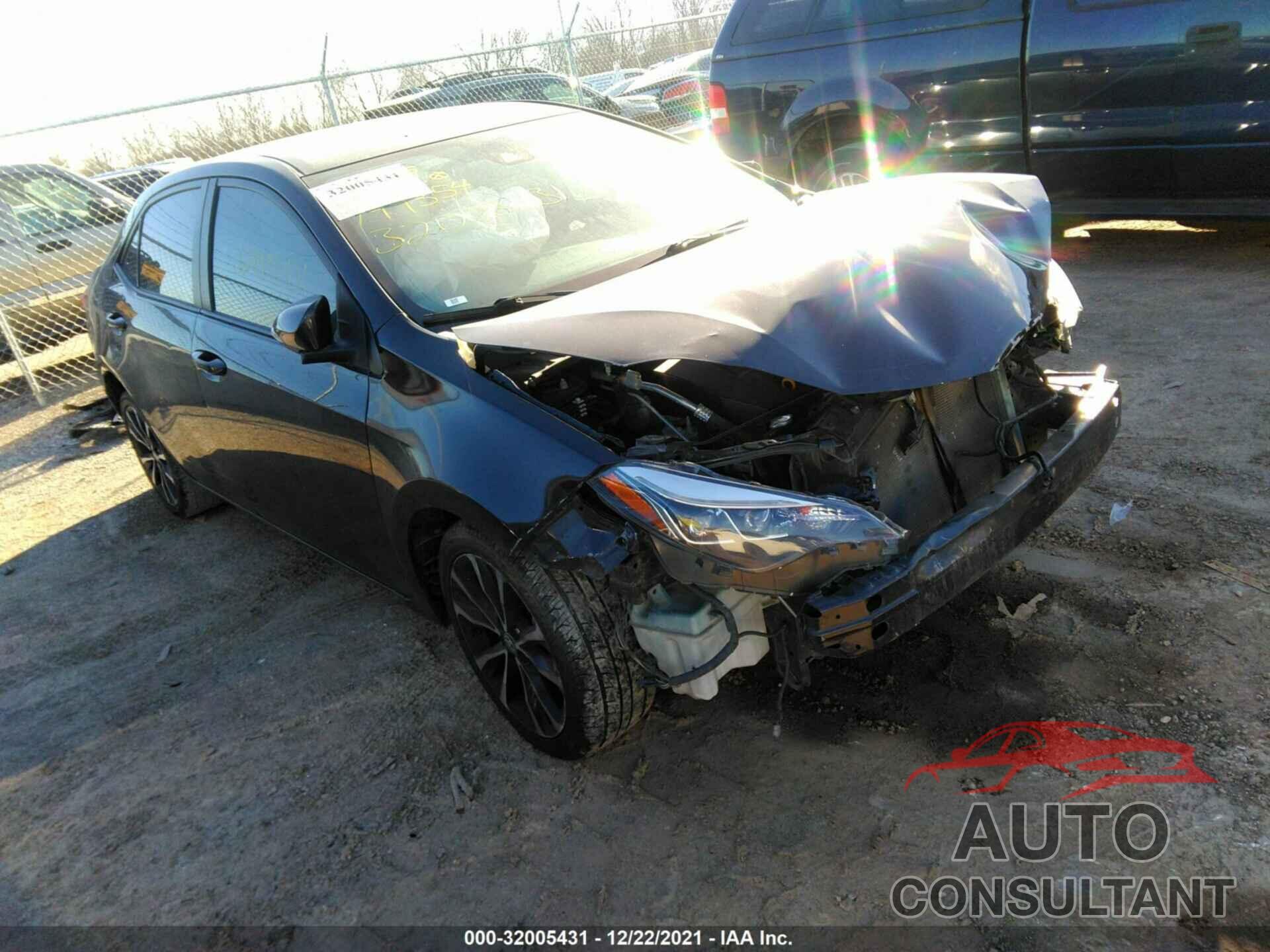 TOYOTA COROLLA 2017 - 2T1BURHE4HC749354