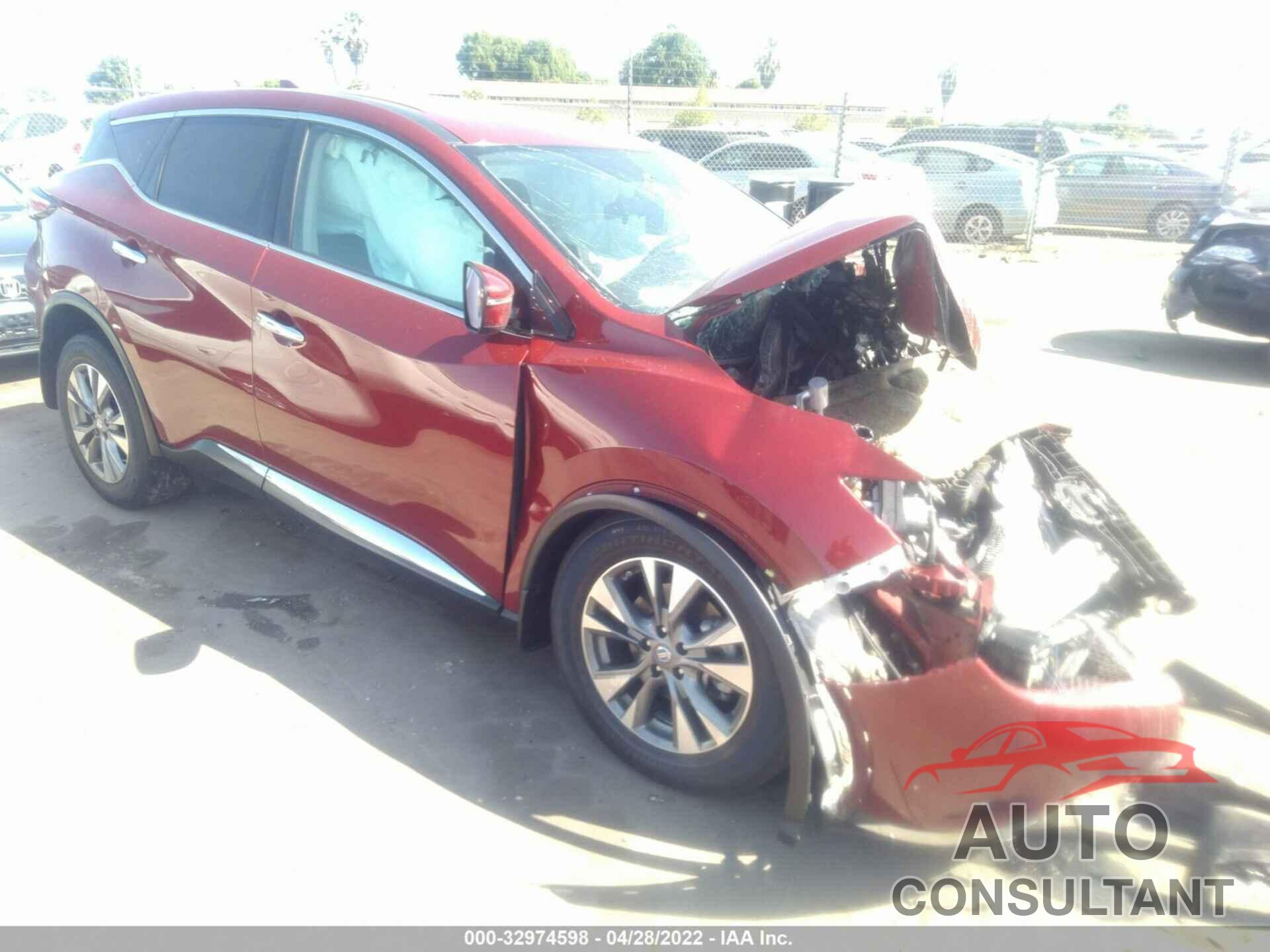 NISSAN MURANO 2018 - 5N1AZ2MG0JN172235