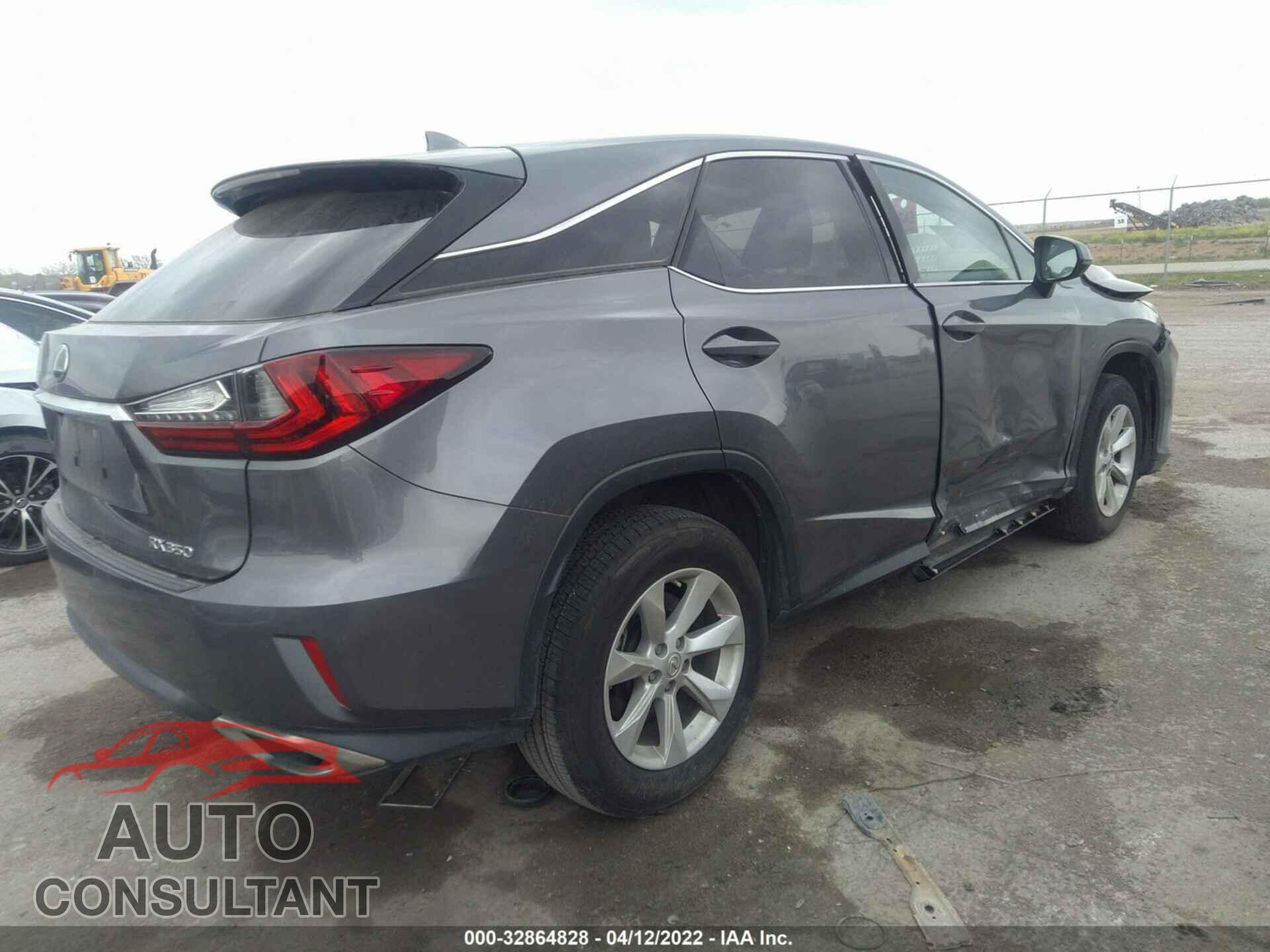 LEXUS RX 2017 - 2T2ZZMCA1HC092564