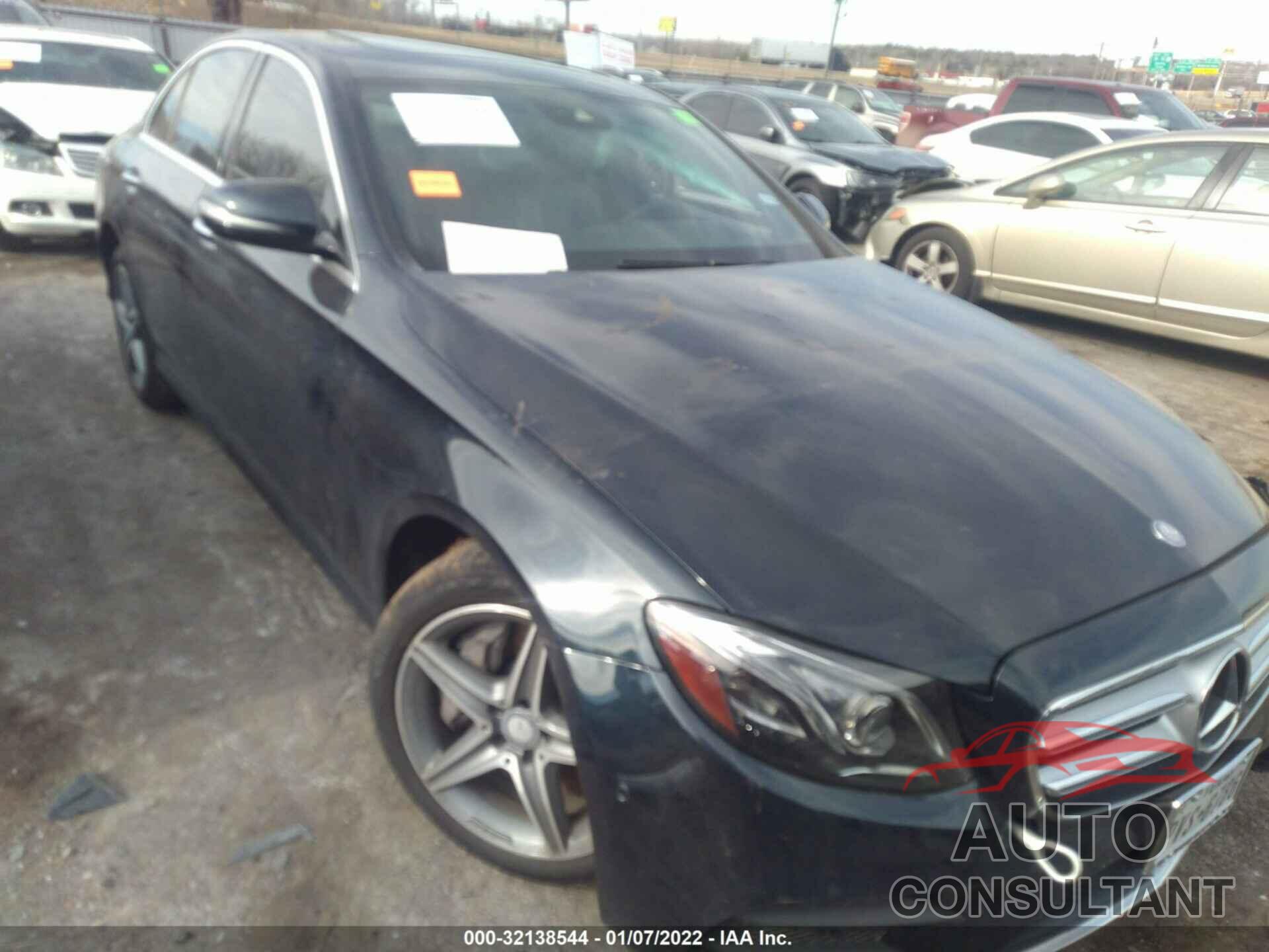 MERCEDES-BENZ E-CLASS 2017 - WDDZF4KB5HA023572