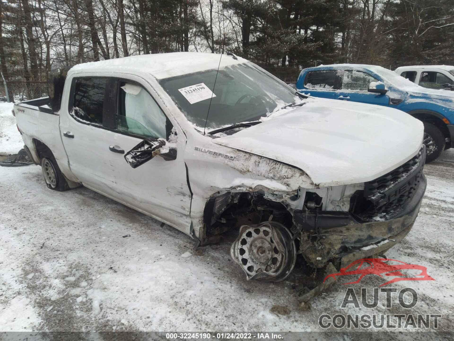 CHEVROLET SILVERADO 1500 2021 - 1GCUYAEF1MZ249065