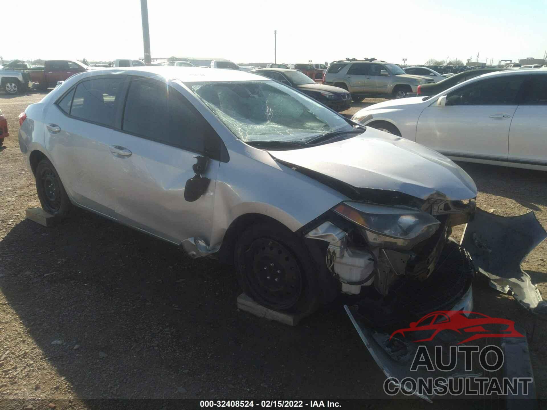TOYOTA COROLLA 2016 - 5YFBURHE3GP421888