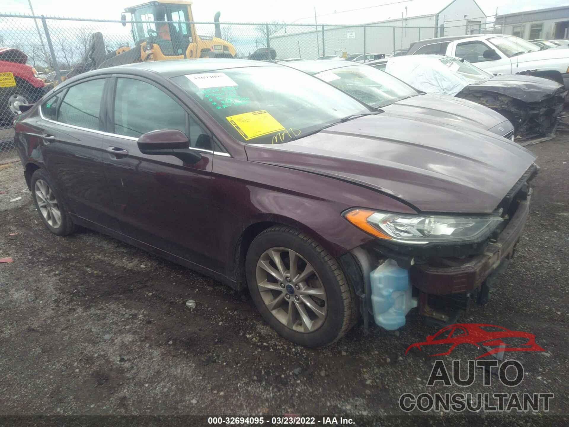 FORD FUSION 2017 - 3FA6P0HD3HR199026