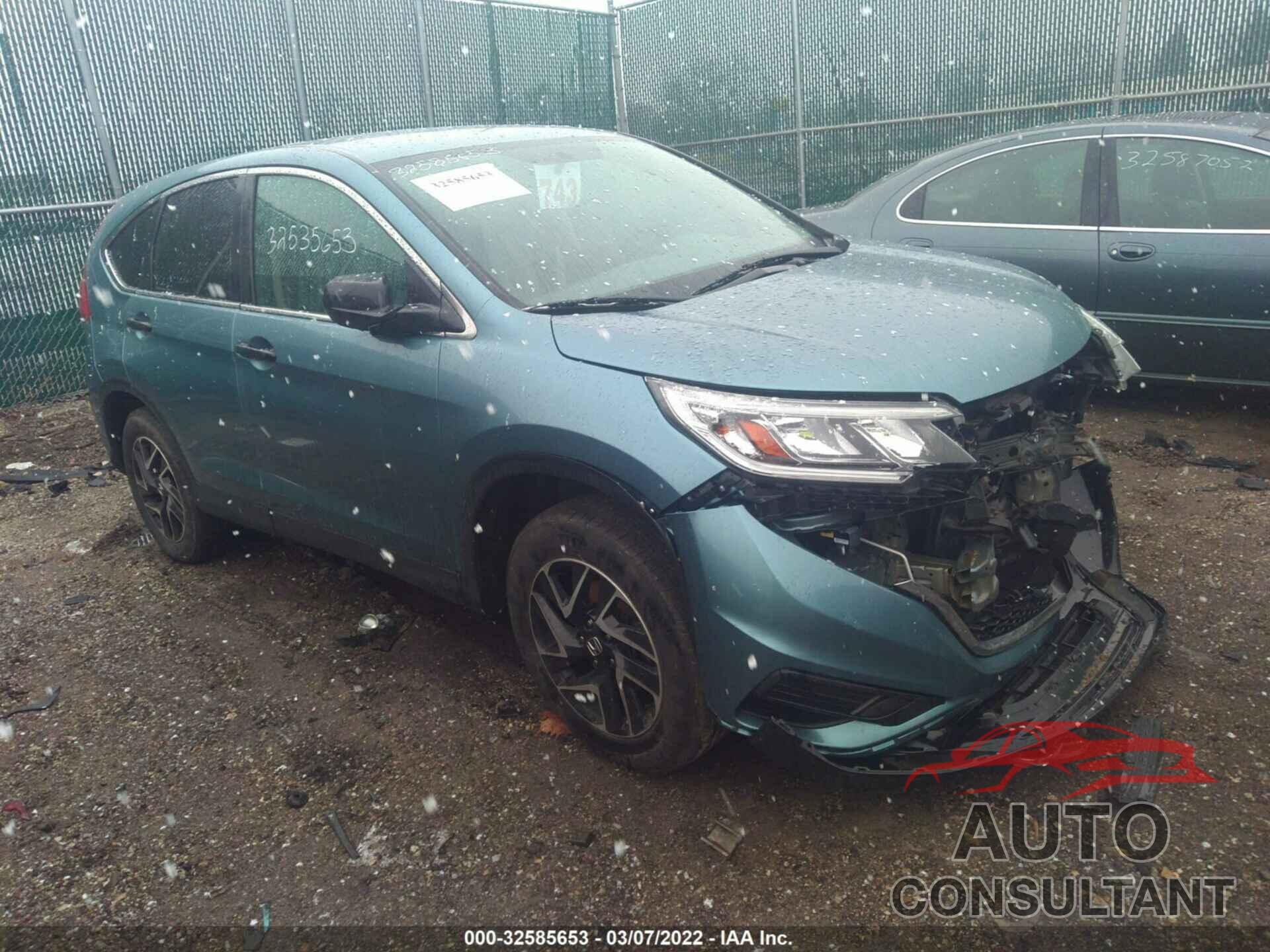 HONDA CR-V 2016 - 5J6RM4H46GL082376