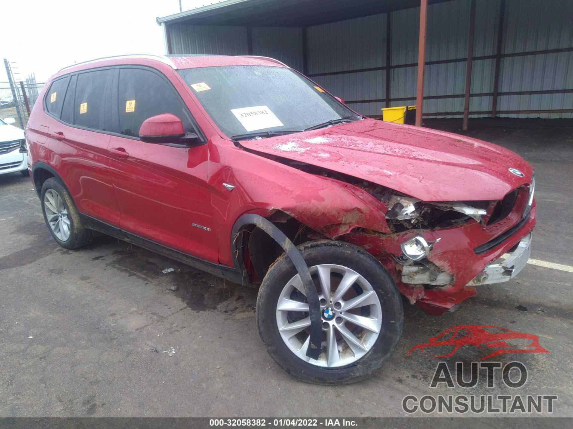 BMW X3 2017 - 5UXWZ7C58H0T44119