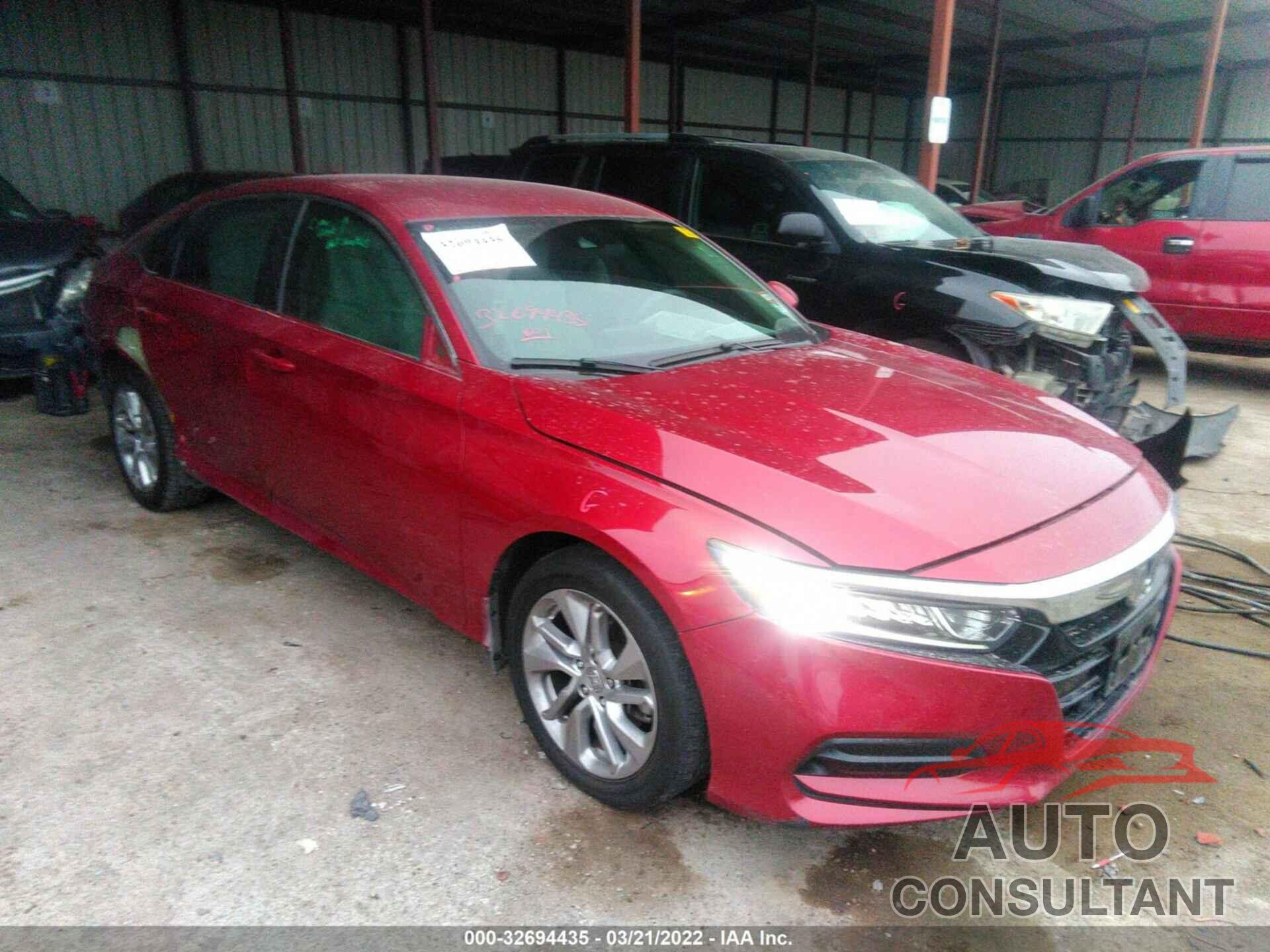 HONDA ACCORD SEDAN 2018 - 1HGCV1F19JA254758