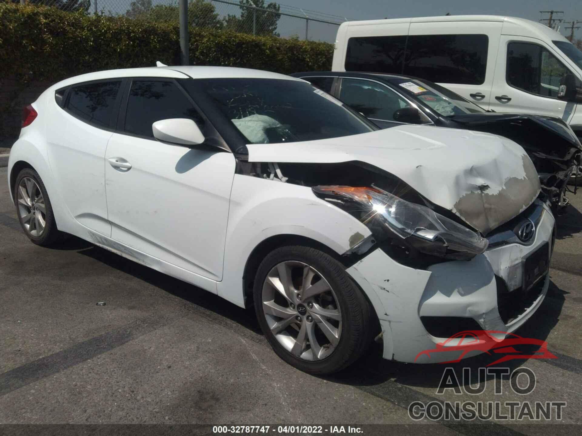 HYUNDAI VELOSTER 2016 - KMHTC6AD5GU258750