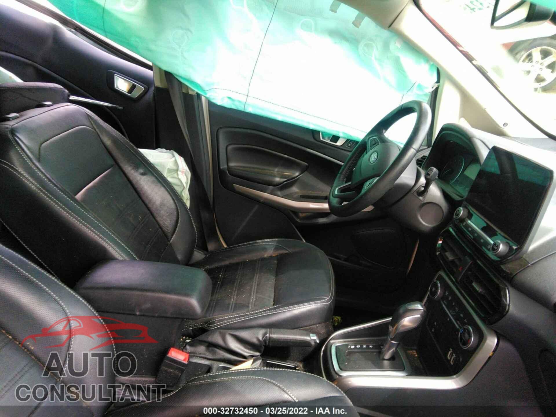 FORD ECOSPORT 2019 - MAJ6S3KL8KC267715