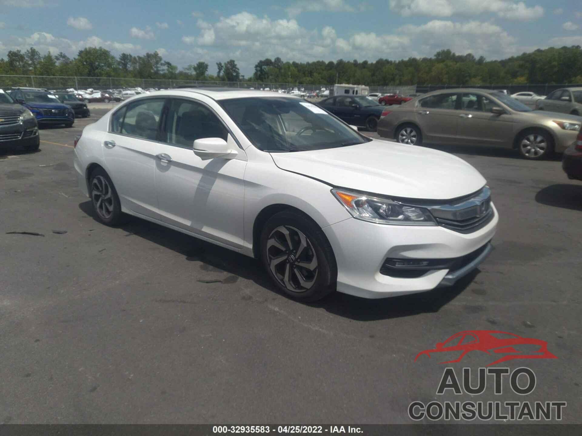 HONDA ACCORD SEDAN 2016 - 1HGCR3F0XGA012612