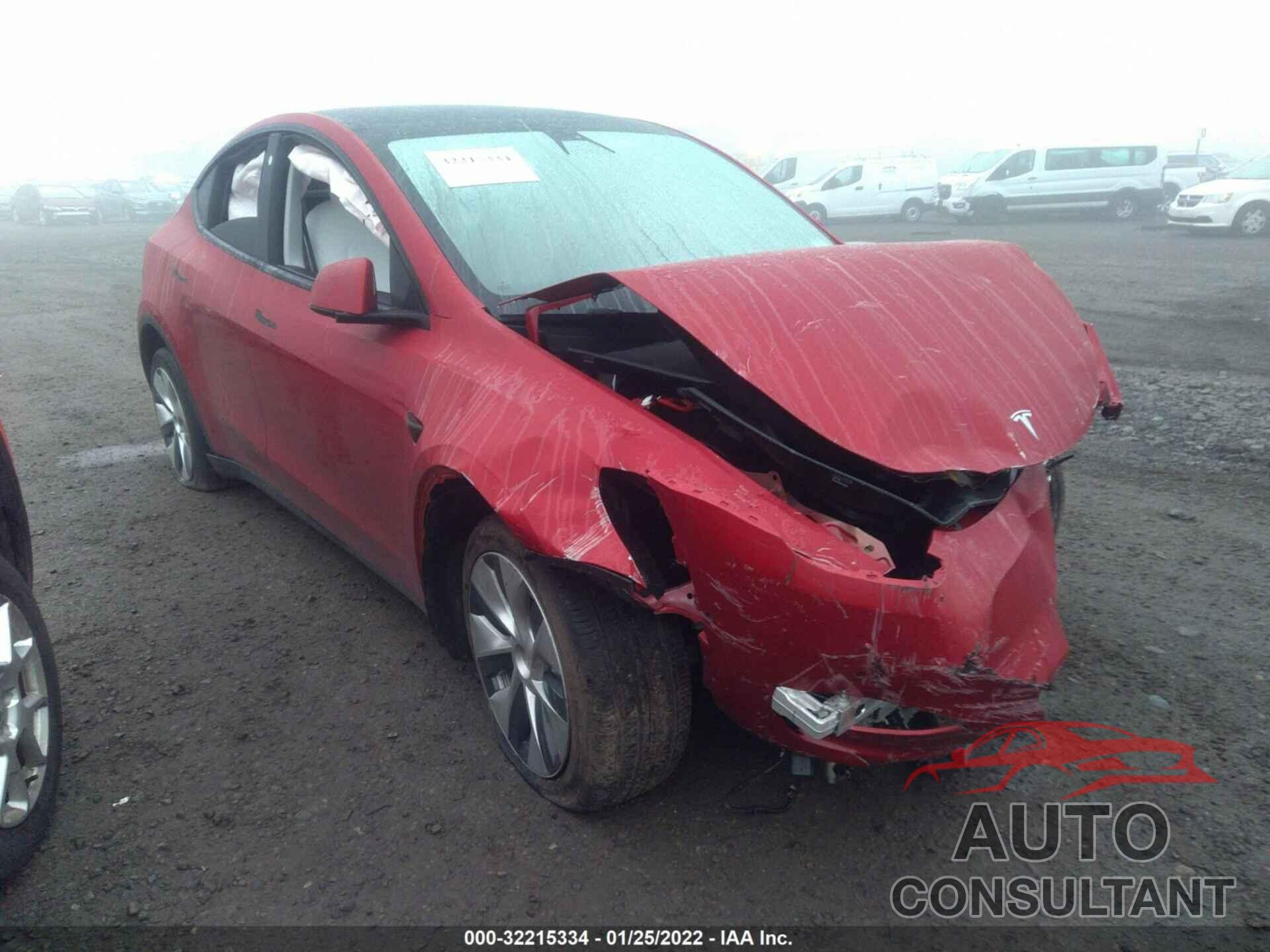 TESLA MODEL Y 2021 - 5YJYGDEE0MF240991