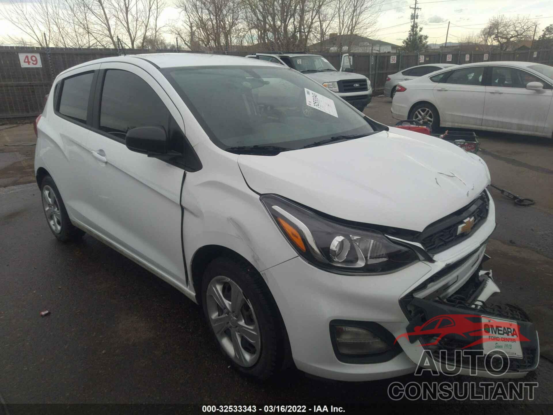 CHEVROLET SPARK 2020 - KL8CA6SAXLC478487