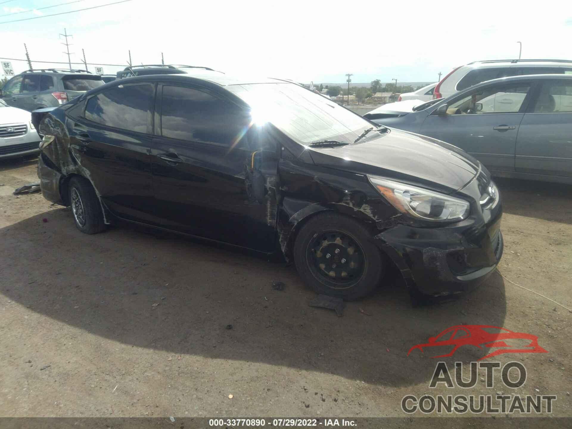 HYUNDAI ACCENT 2017 - KMHCT4AE0HU282288