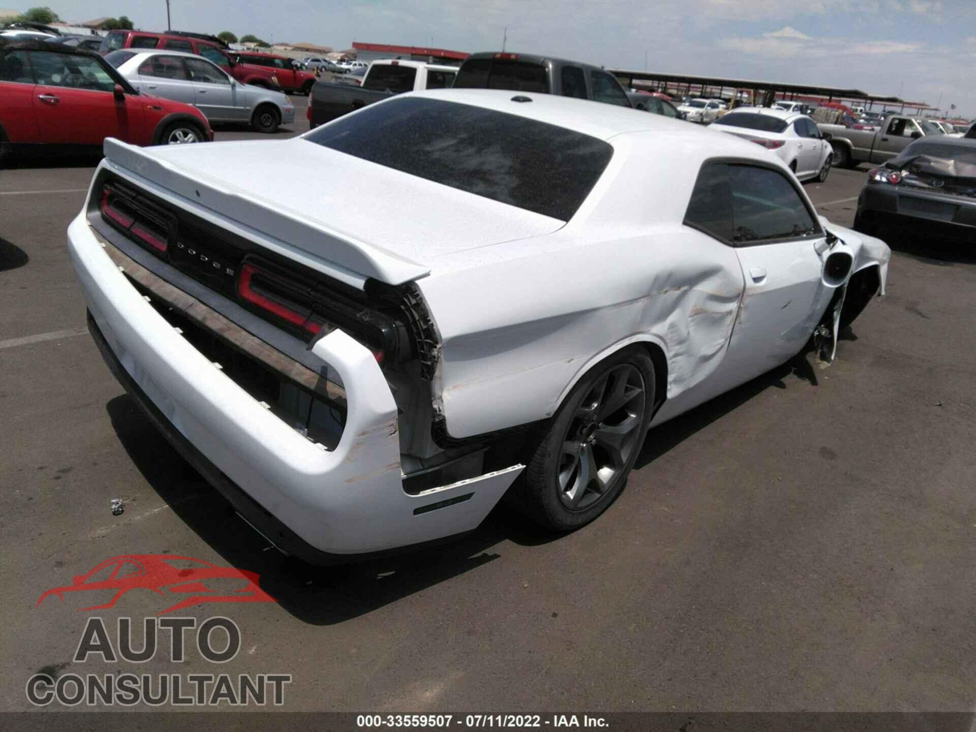 DODGE CHALLENGER 2016 - 2C3CDZAG3GH168694