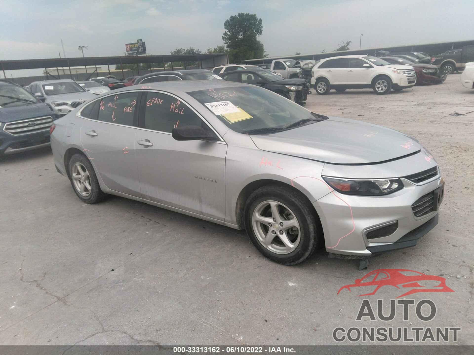 CHEVROLET MALIBU 2016 - 1G1ZB5STXGF296800