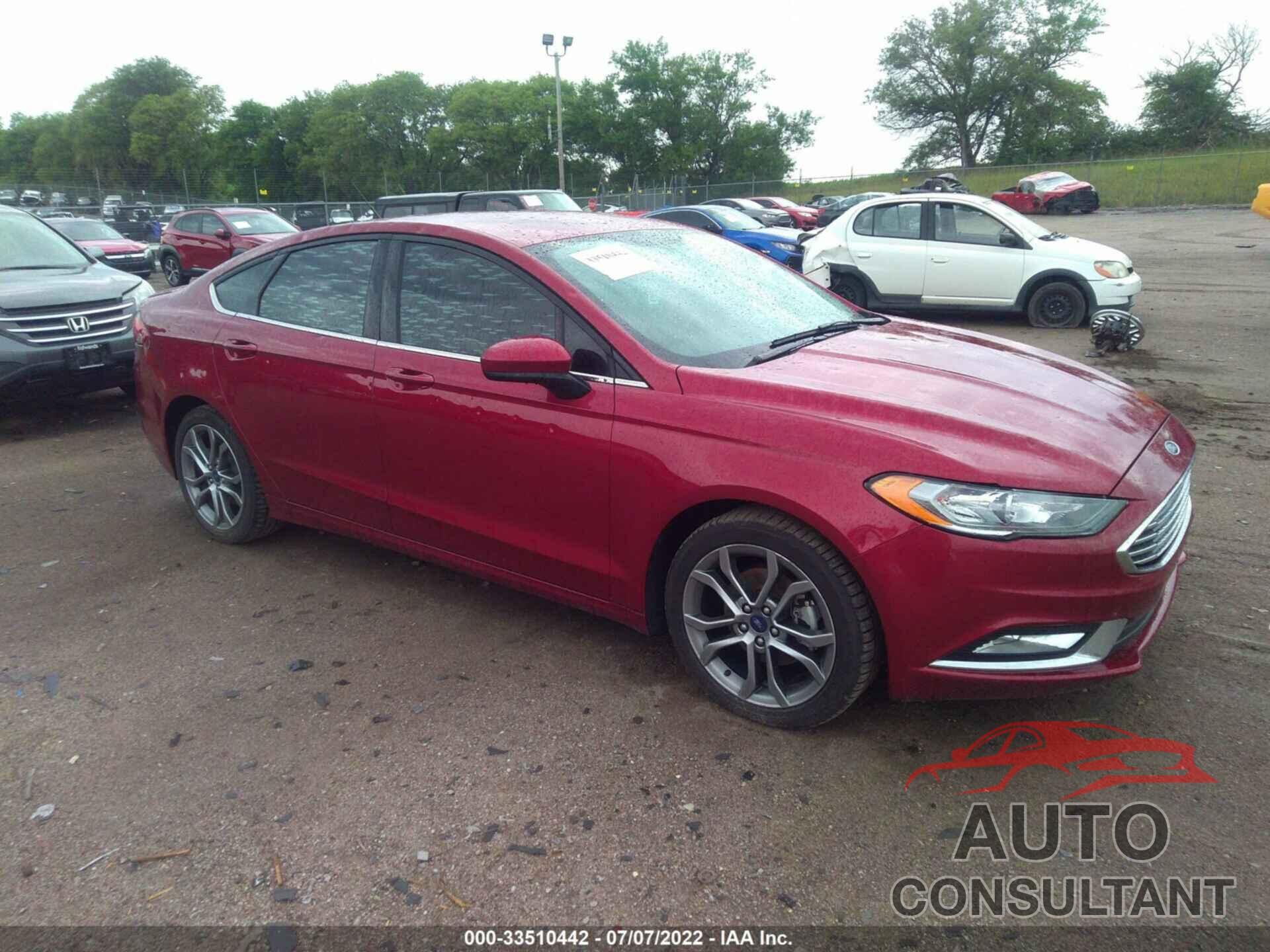 FORD FUSION 2017 - 3FA6P0H90HR206817