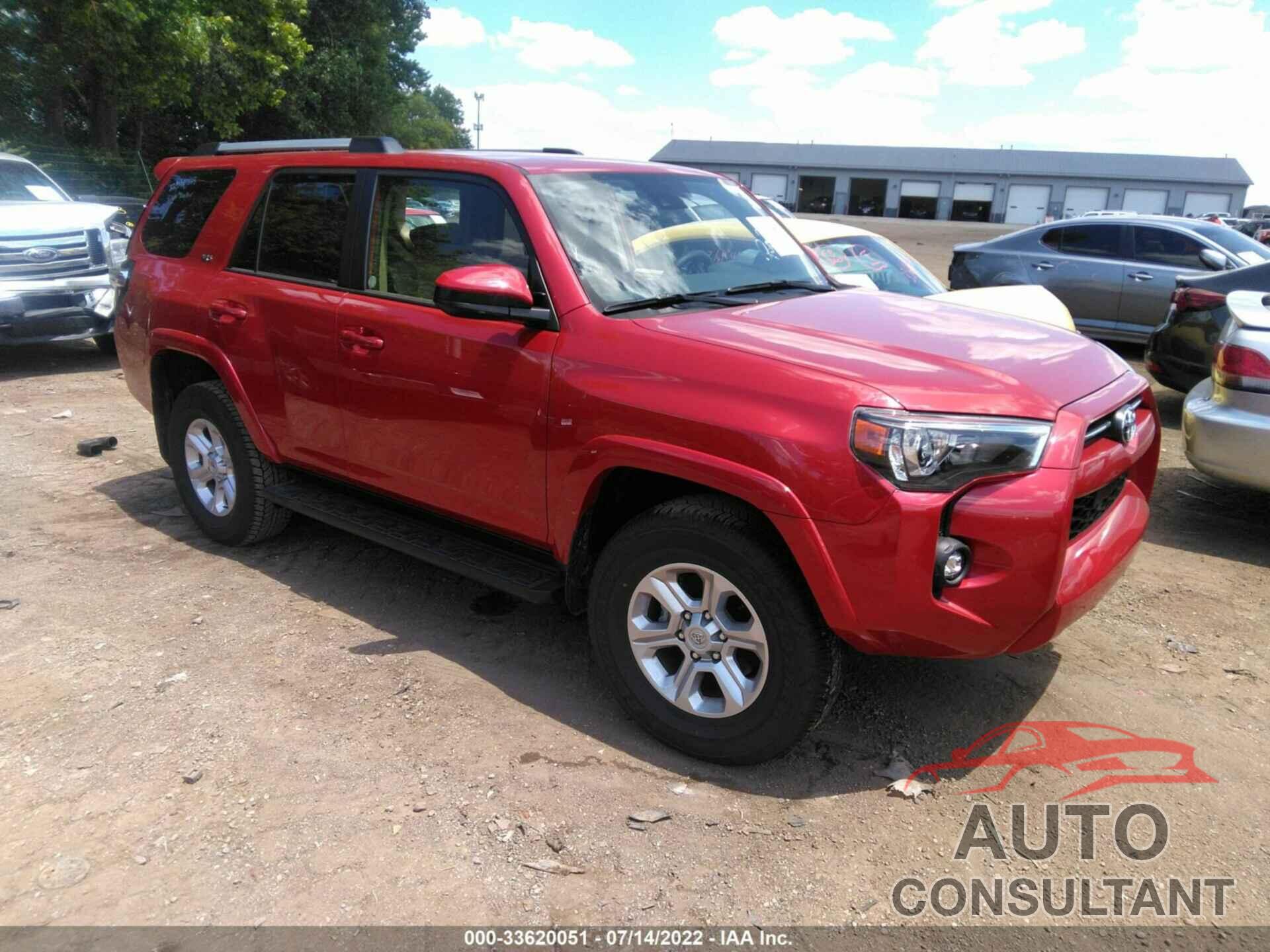 TOYOTA 4RUNNER 2022 - JTEMU5JR2N6019312