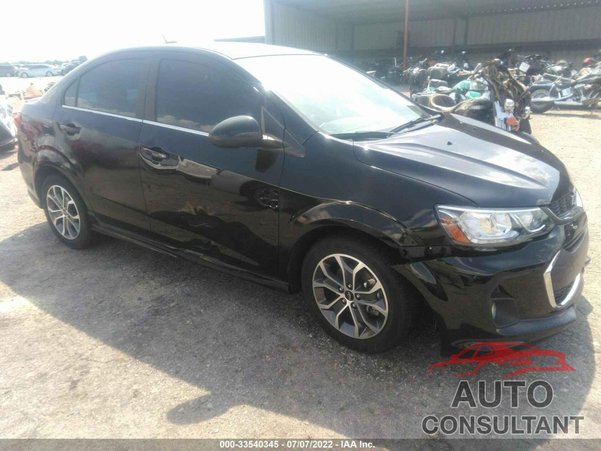 CHEVROLET SONIC 2019 - 1G1JD5SB4K4108713