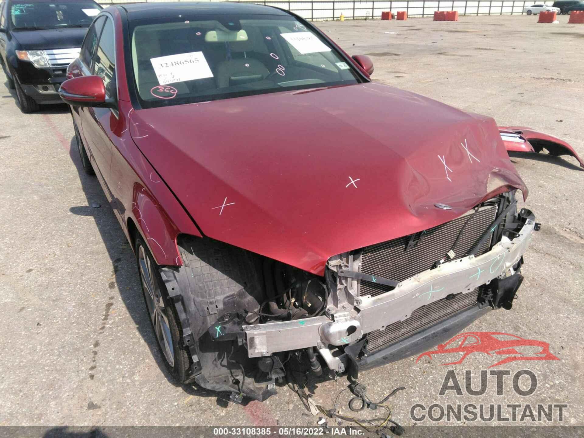 MERCEDES-BENZ C-CLASS 2017 - WDDWF4JBXHR296741