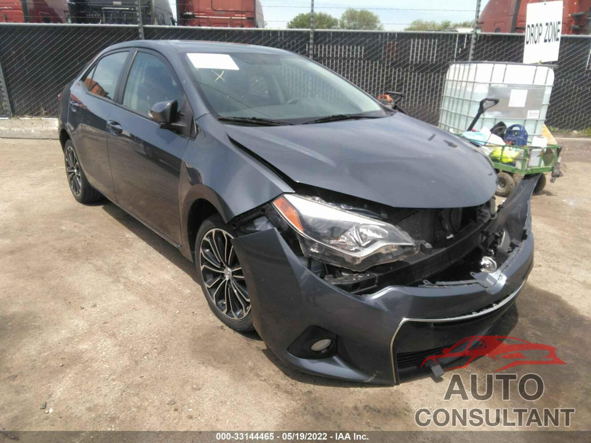 TOYOTA COROLLA 2016 - 5YFBURHE7GP471421