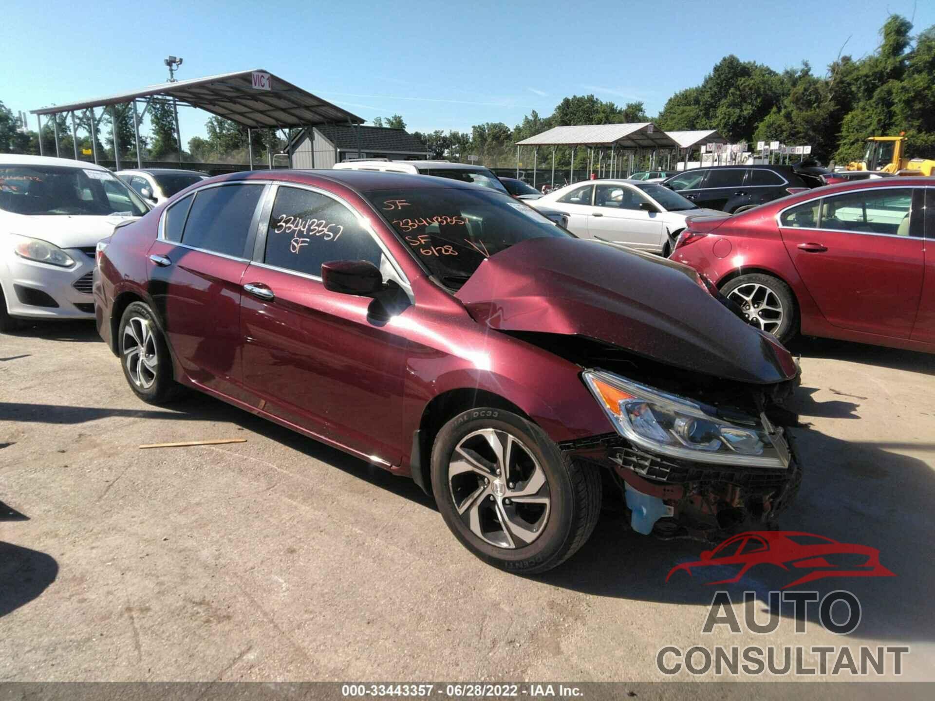 HONDA ACCORD SEDAN 2017 - 1HGCR2F39HA276779