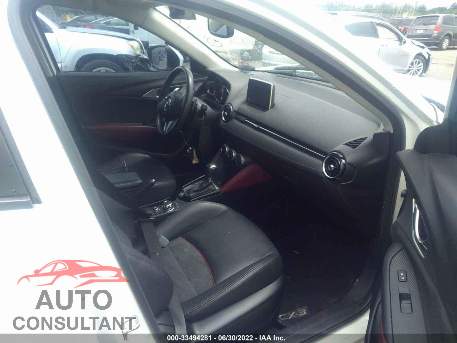 MAZDA CX-3 2016 - JM1DKBD77G0108267