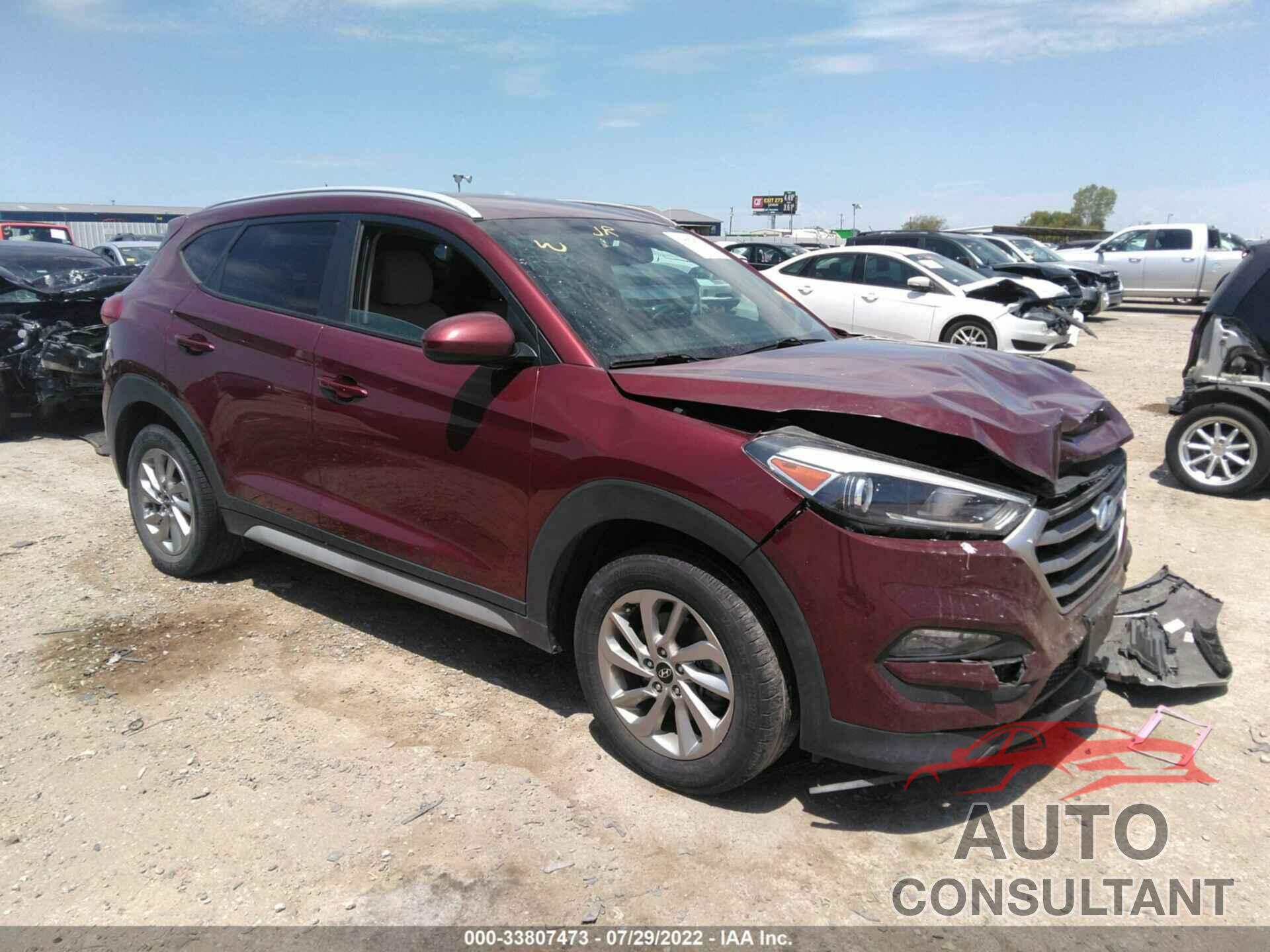 HYUNDAI TUCSON 2018 - KM8J33A47JU605248