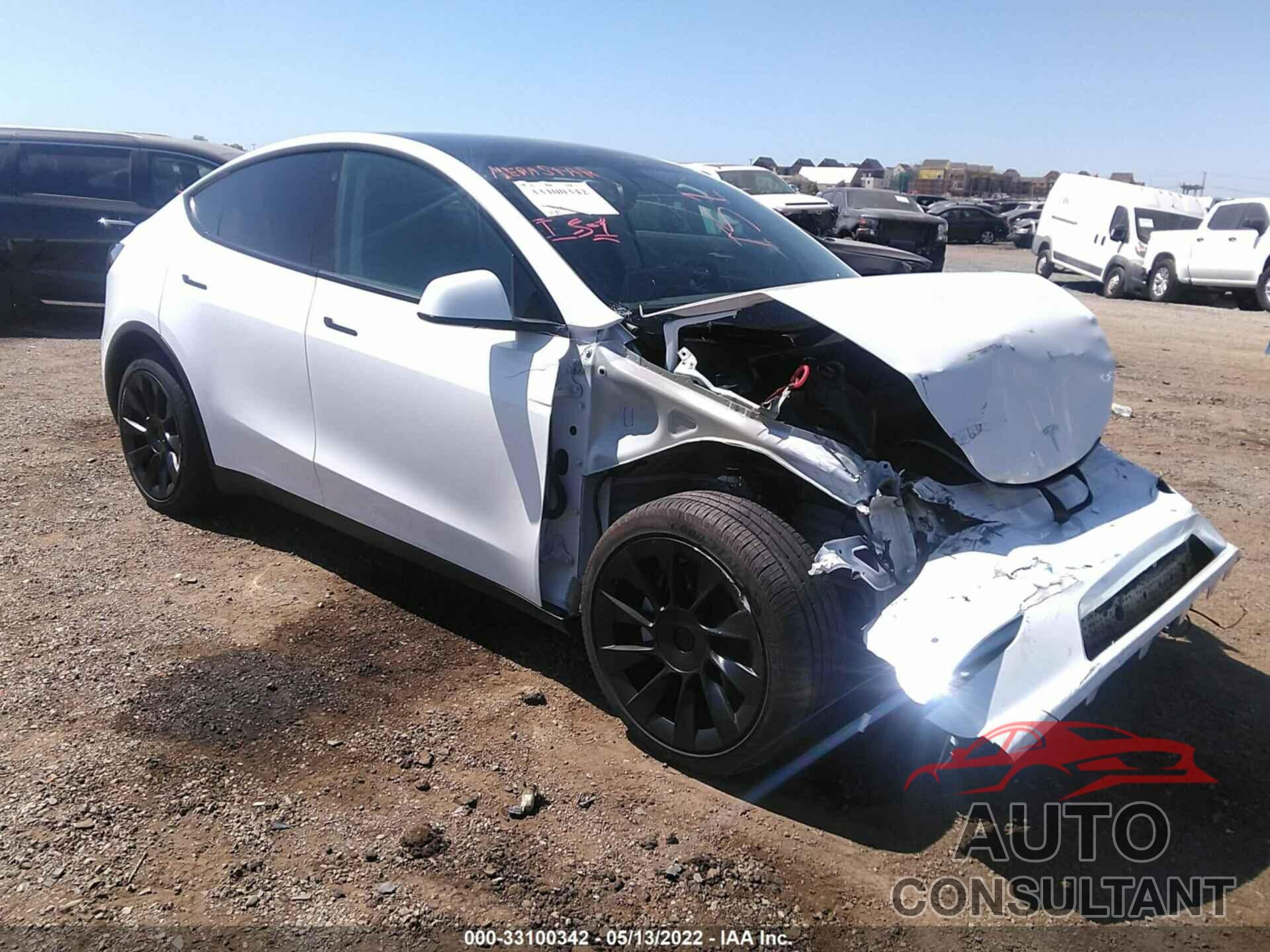 TESLA MODEL Y 2021 - 5YJYGDEEXMF279247