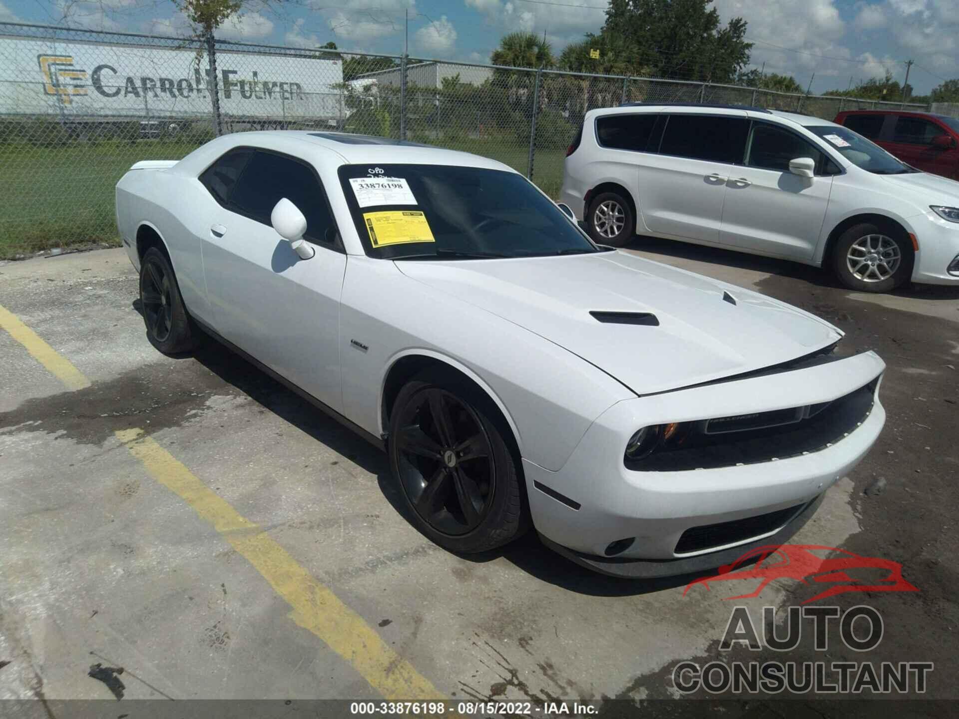 DODGE CHALLENGER 2018 - 2C3CDZBT4JH294338