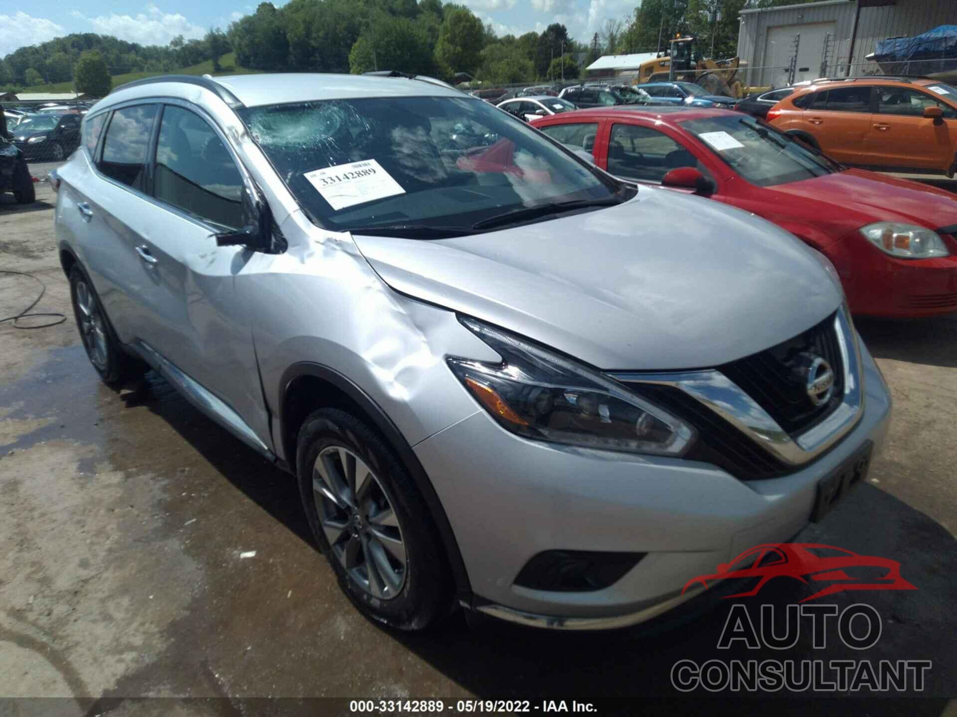 NISSAN MURANO 2018 - 5N1AZ2MH1JN153511