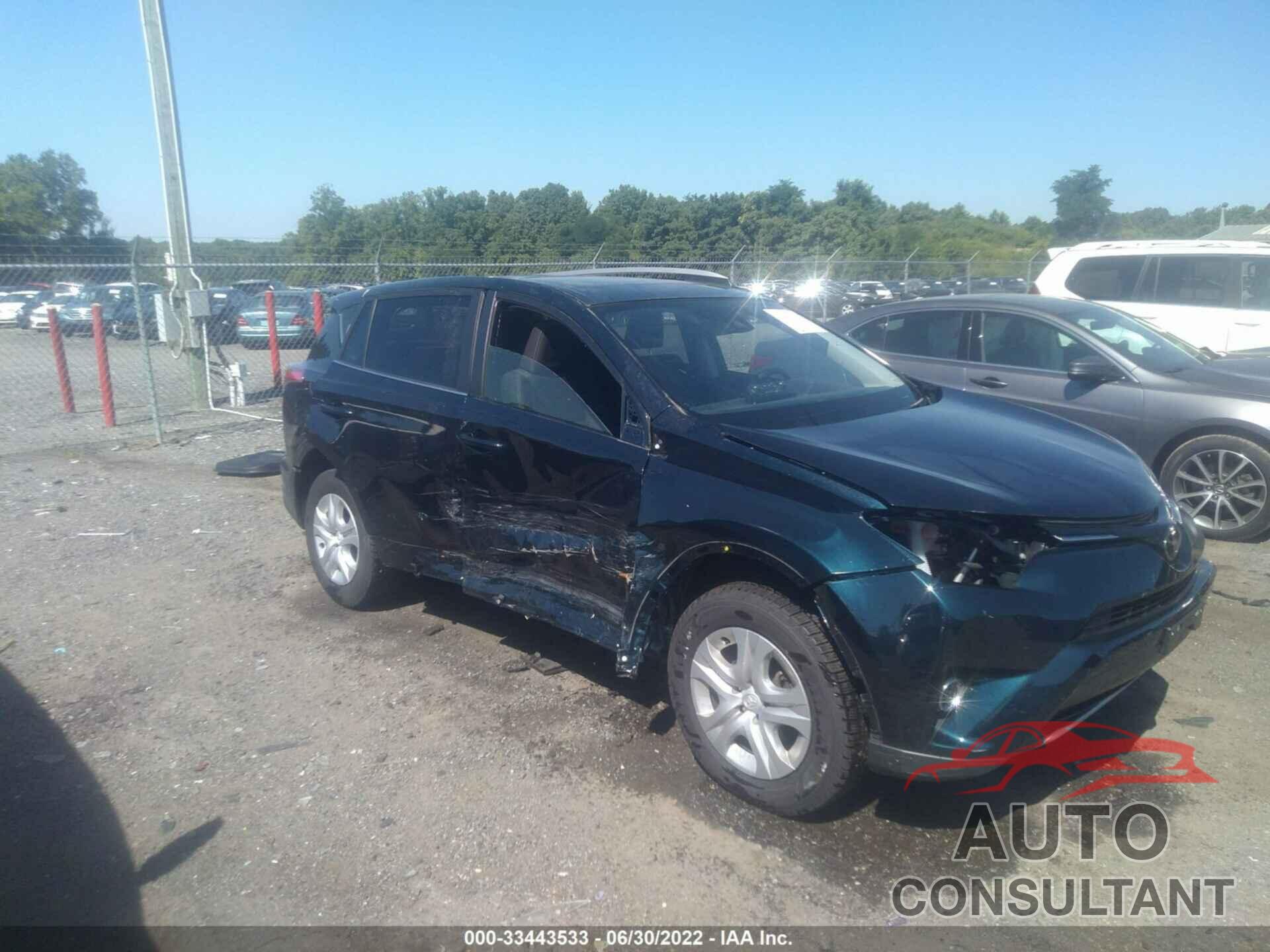 TOYOTA RAV4 2018 - JTMRFREV6JJ246450