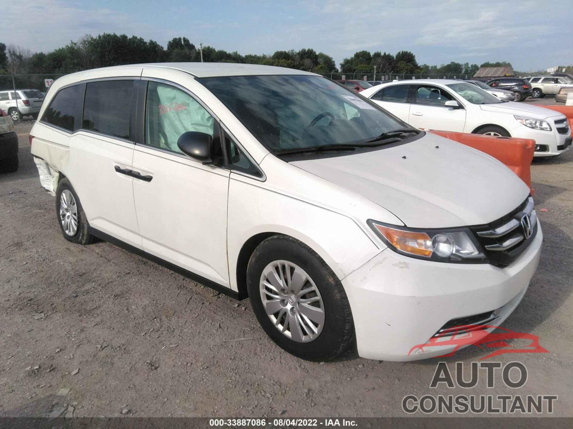 HONDA ODYSSEY 2016 - 5FNRL5H26GB149882