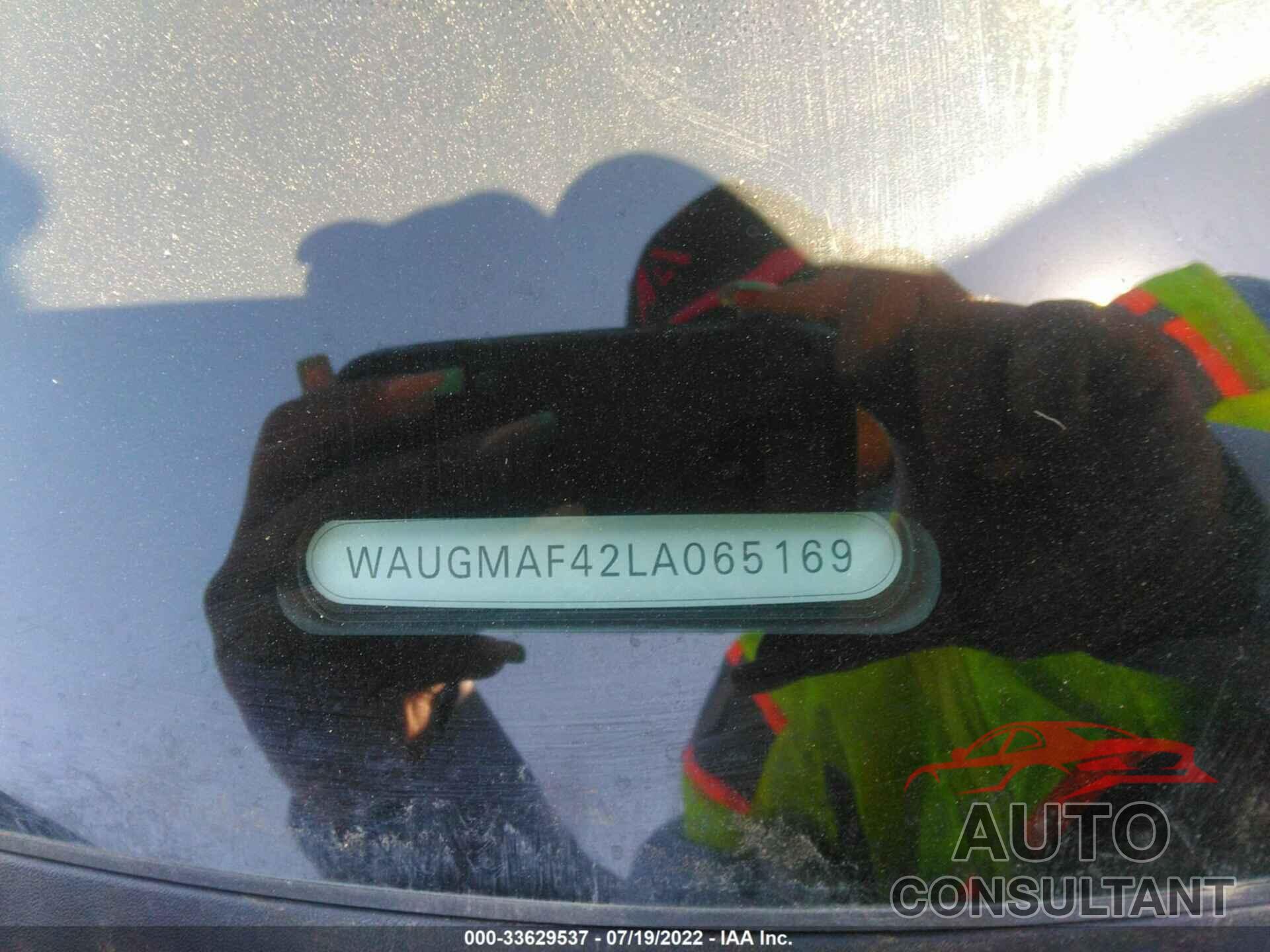 AUDI A4 2020 - WAUGMAF42LA065169