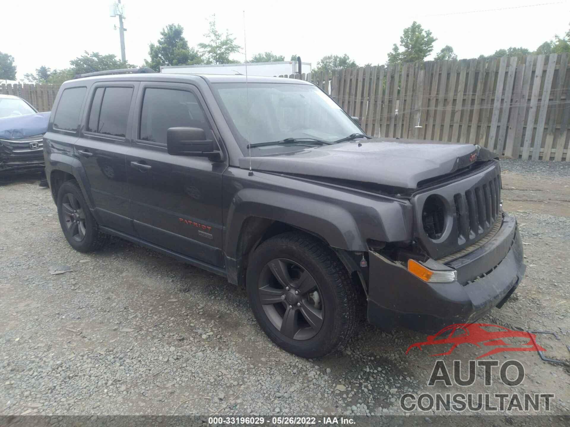 JEEP PATRIOT 2016 - 1C4NJPBB6GD727723