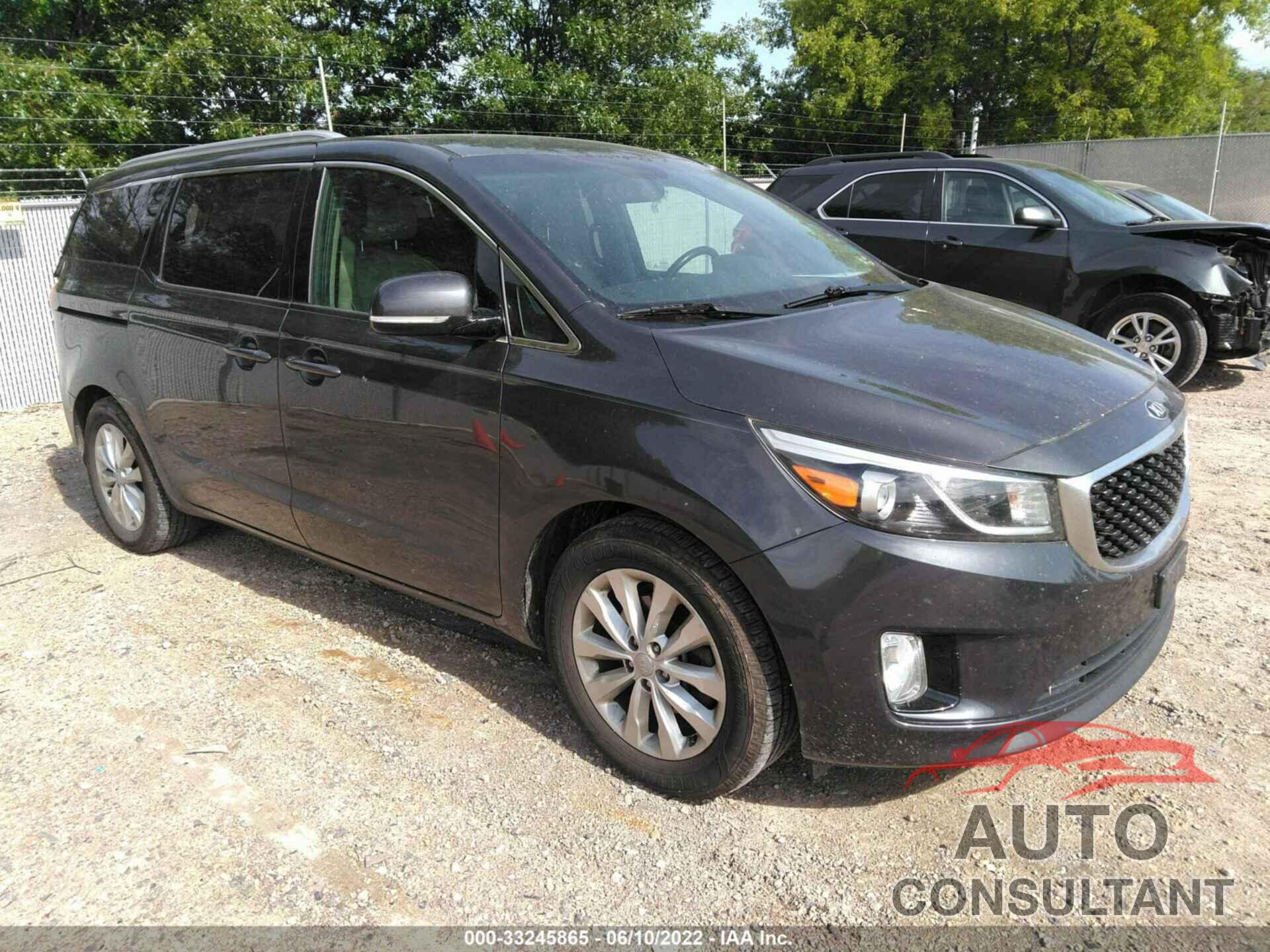 KIA SEDONA 2016 - KNDMC5C10G6100567