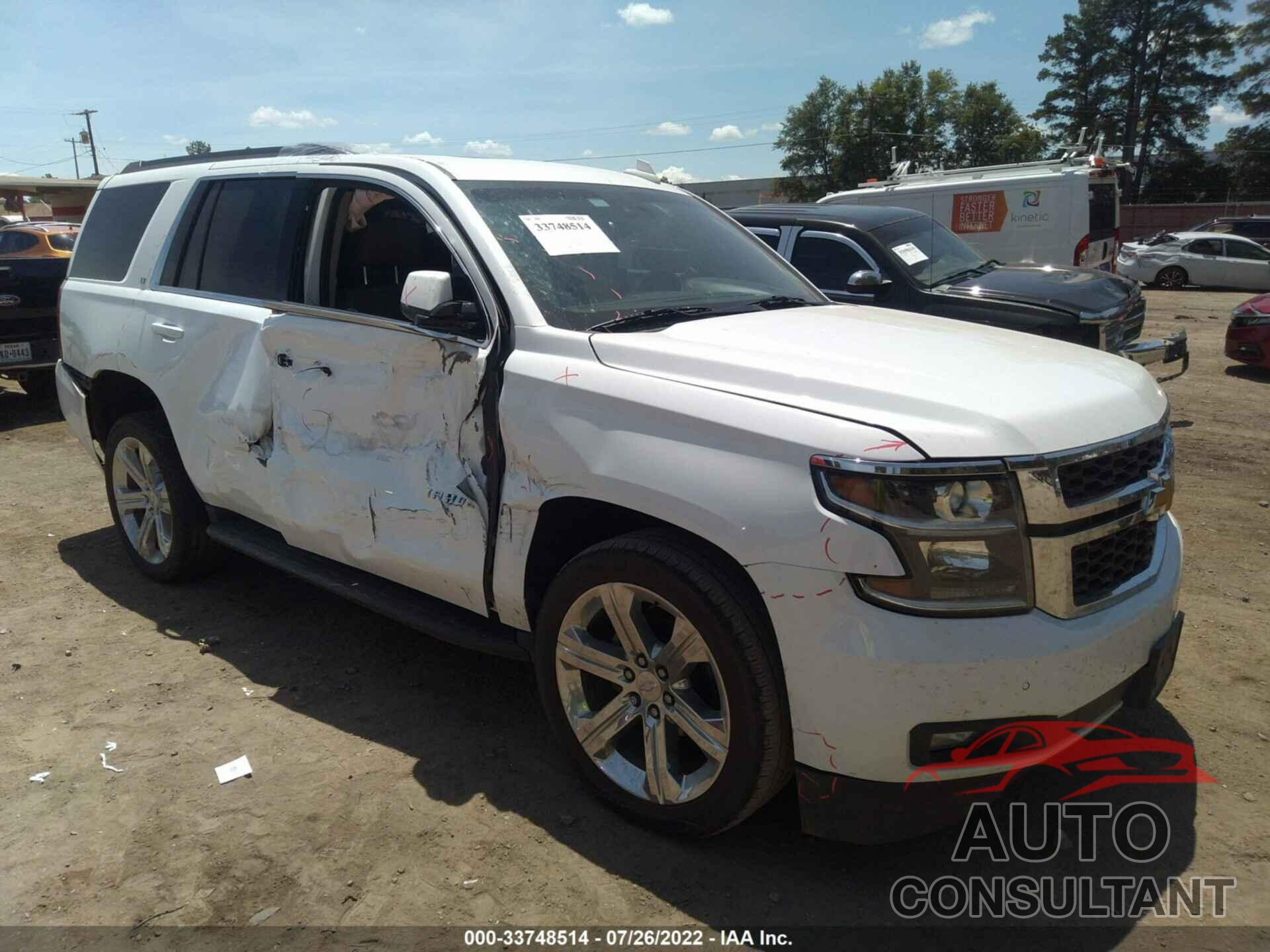 CHEVROLET TAHOE 2019 - 1GNSCBKCXKR200165