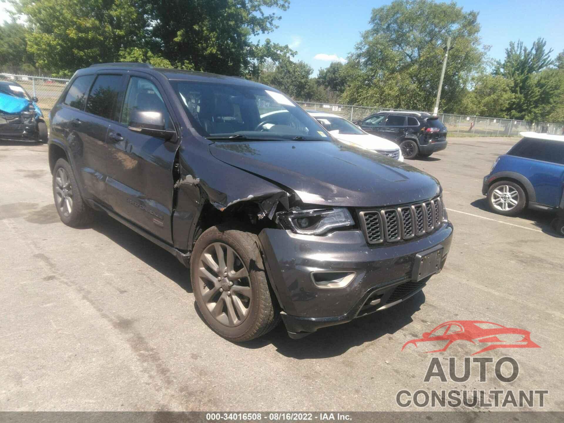 JEEP GRAND CHEROKEE 2016 - 1C4RJFBT9GC399028