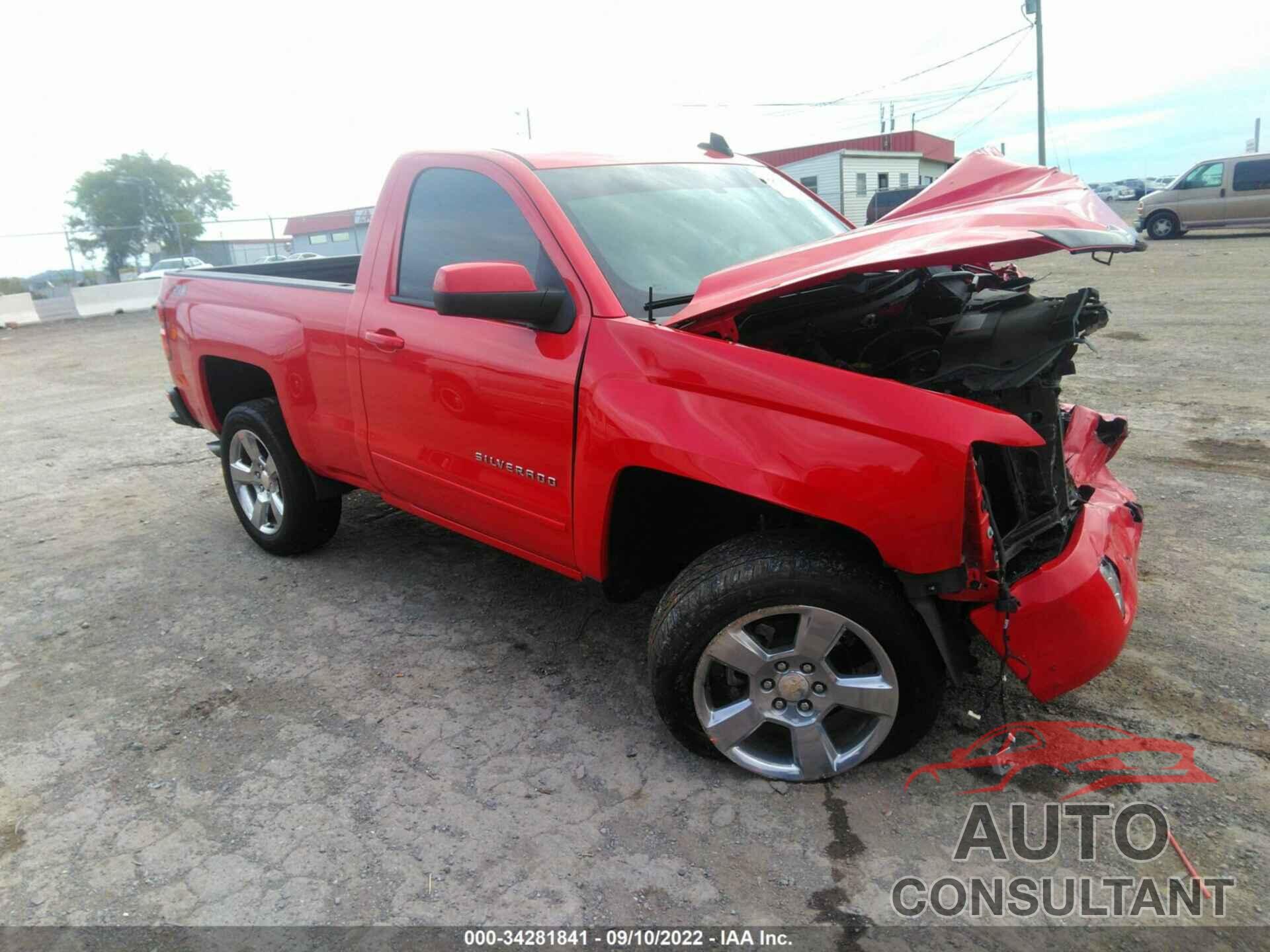 CHEVROLET SILVERADO 1500 2018 - 1GCNKREC8JZ304455