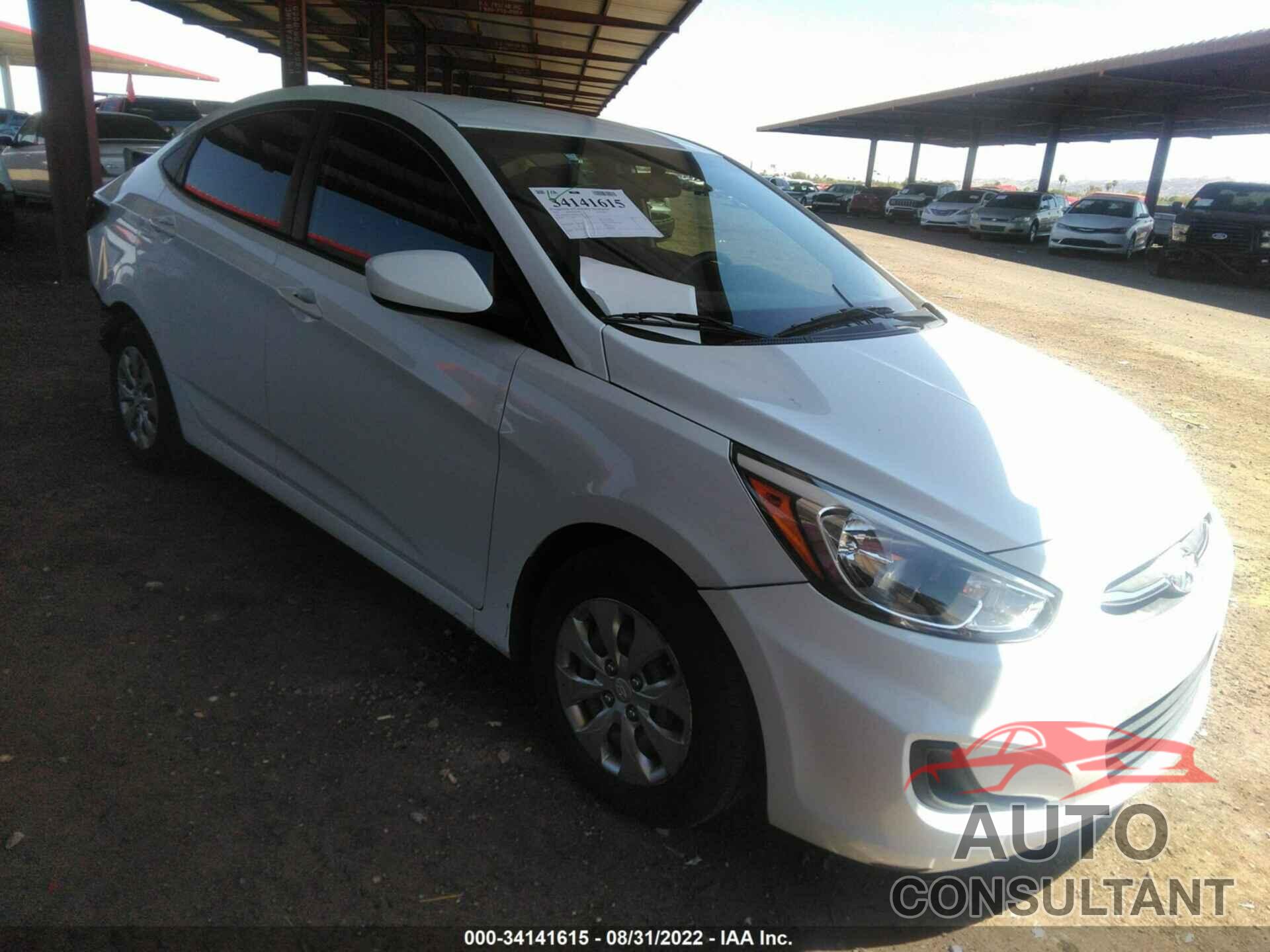 HYUNDAI ACCENT 2017 - KMHCT4AE5HU273036