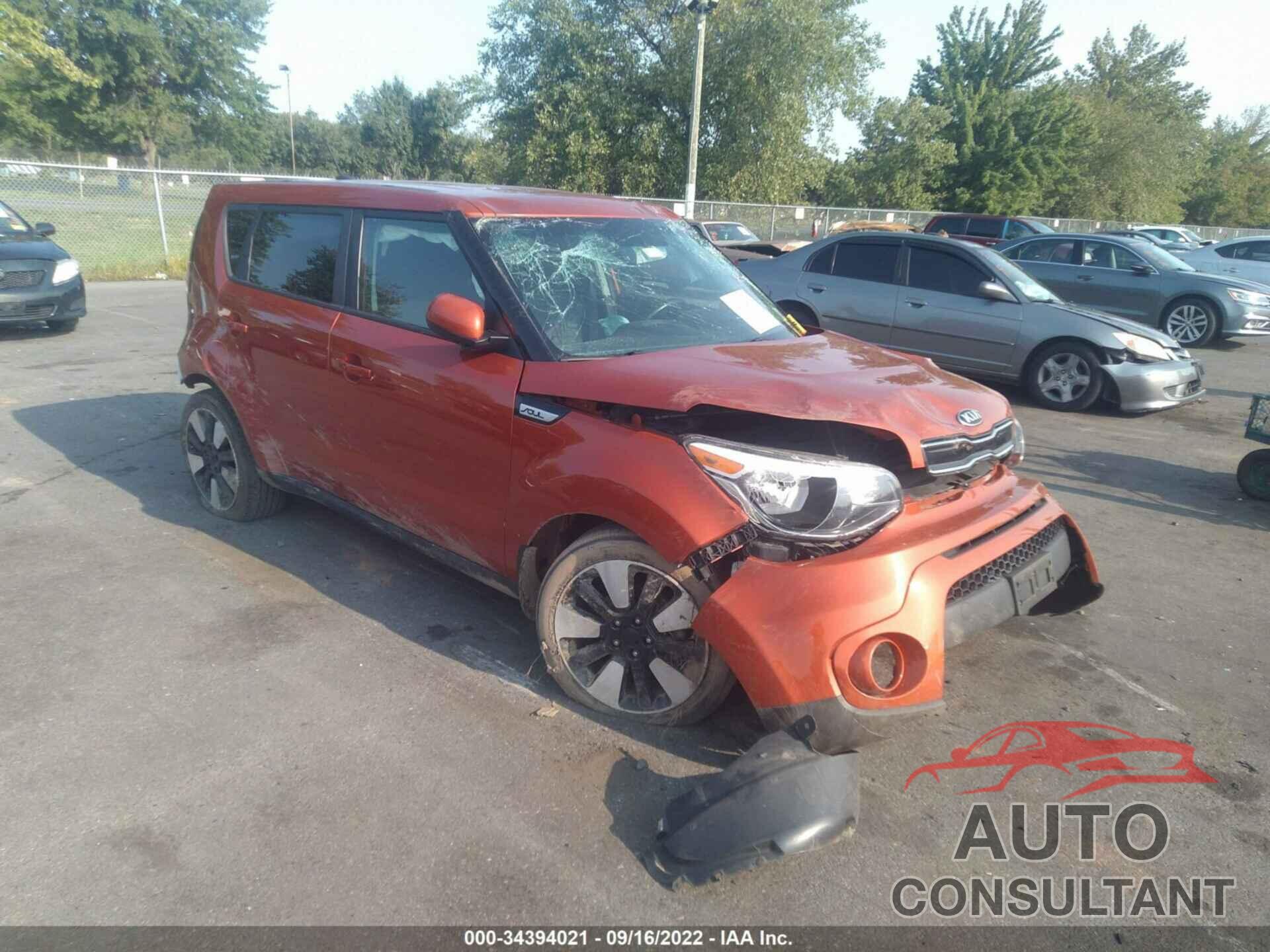 KIA SOUL 2018 - KNDJP3A56J7596400