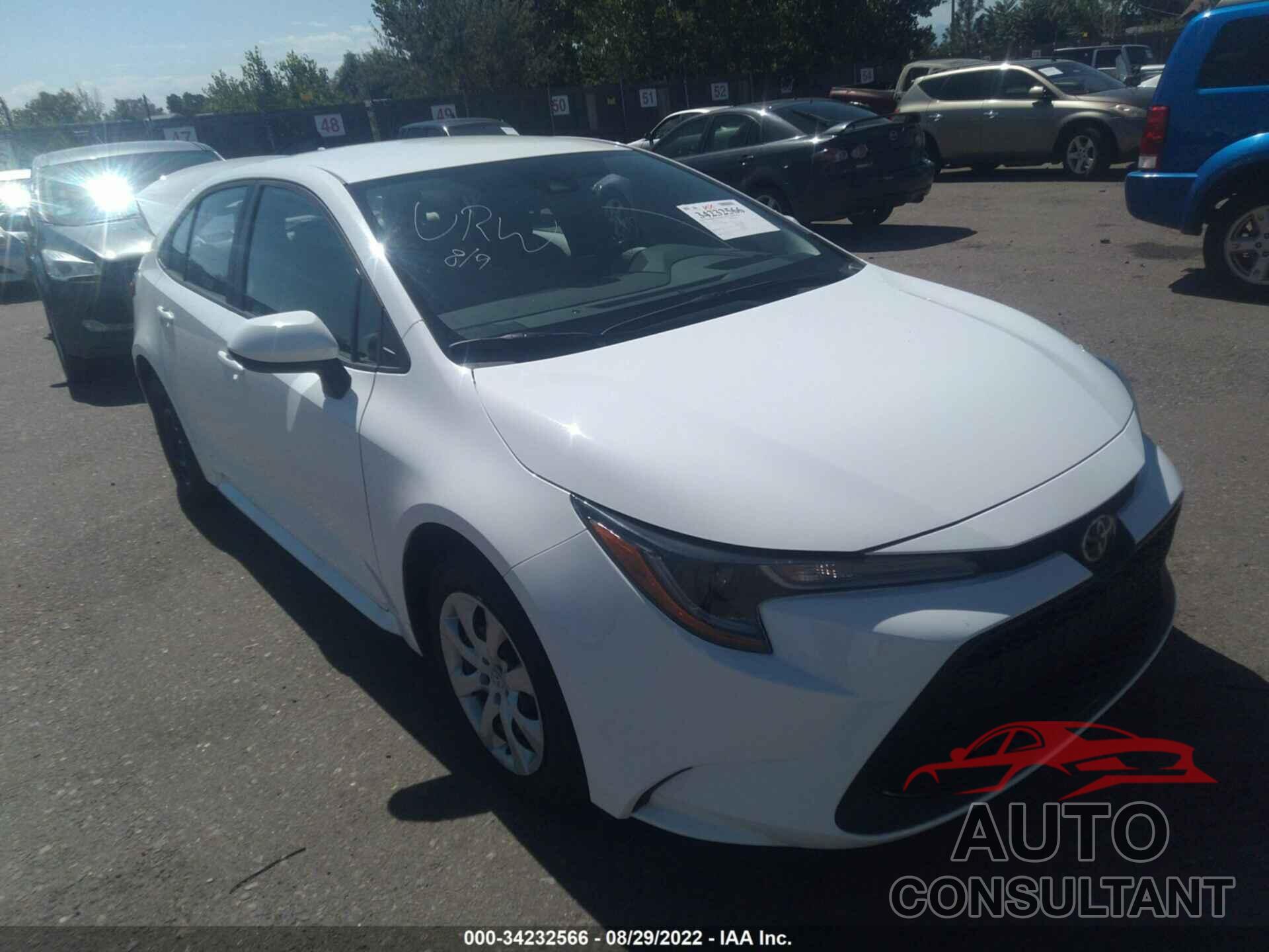 TOYOTA COROLLA 2022 - 5YFEPMAE7NP330668