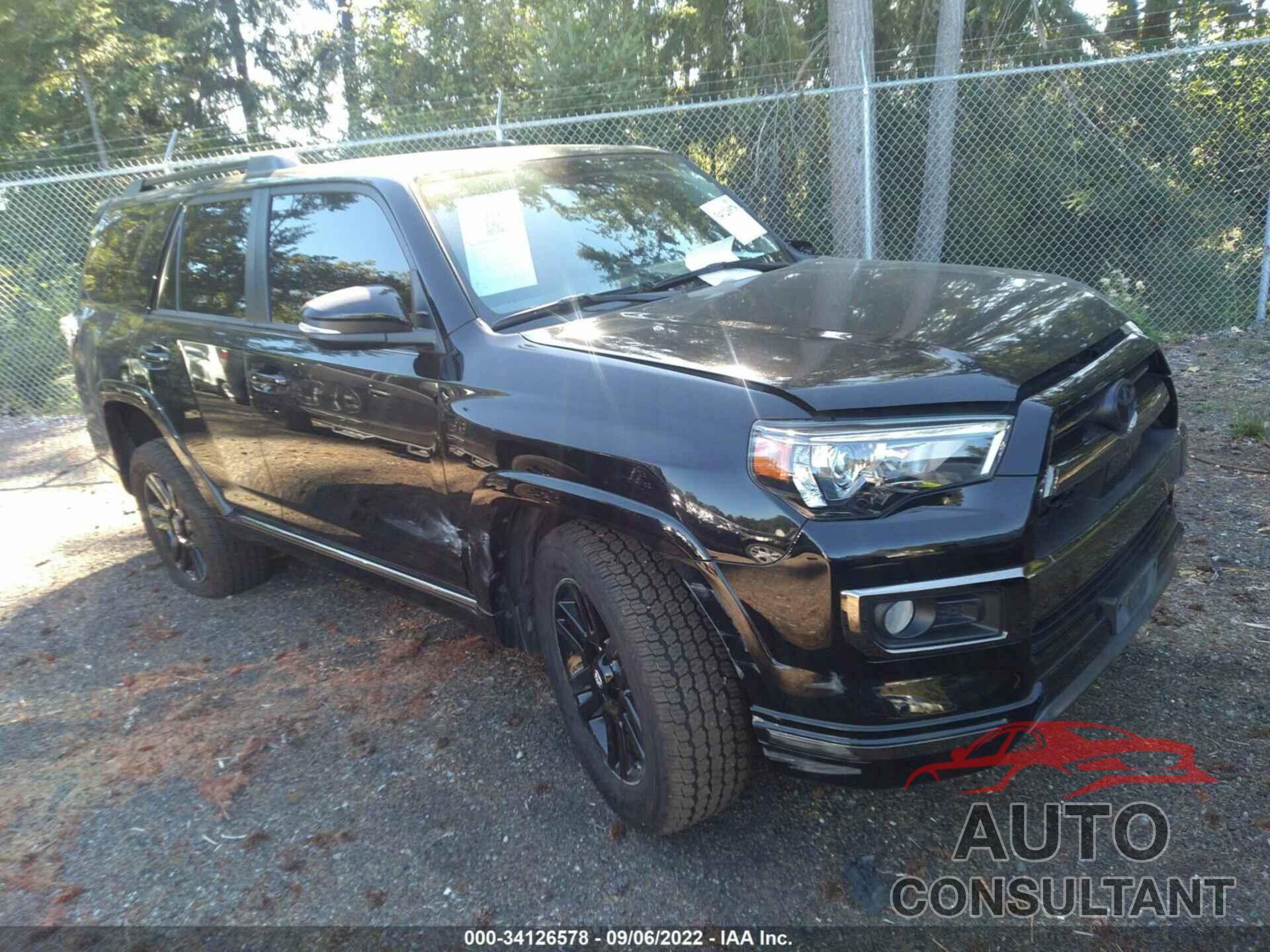 TOYOTA 4RUNNER 2020 - JTEBU5JR6L5798014