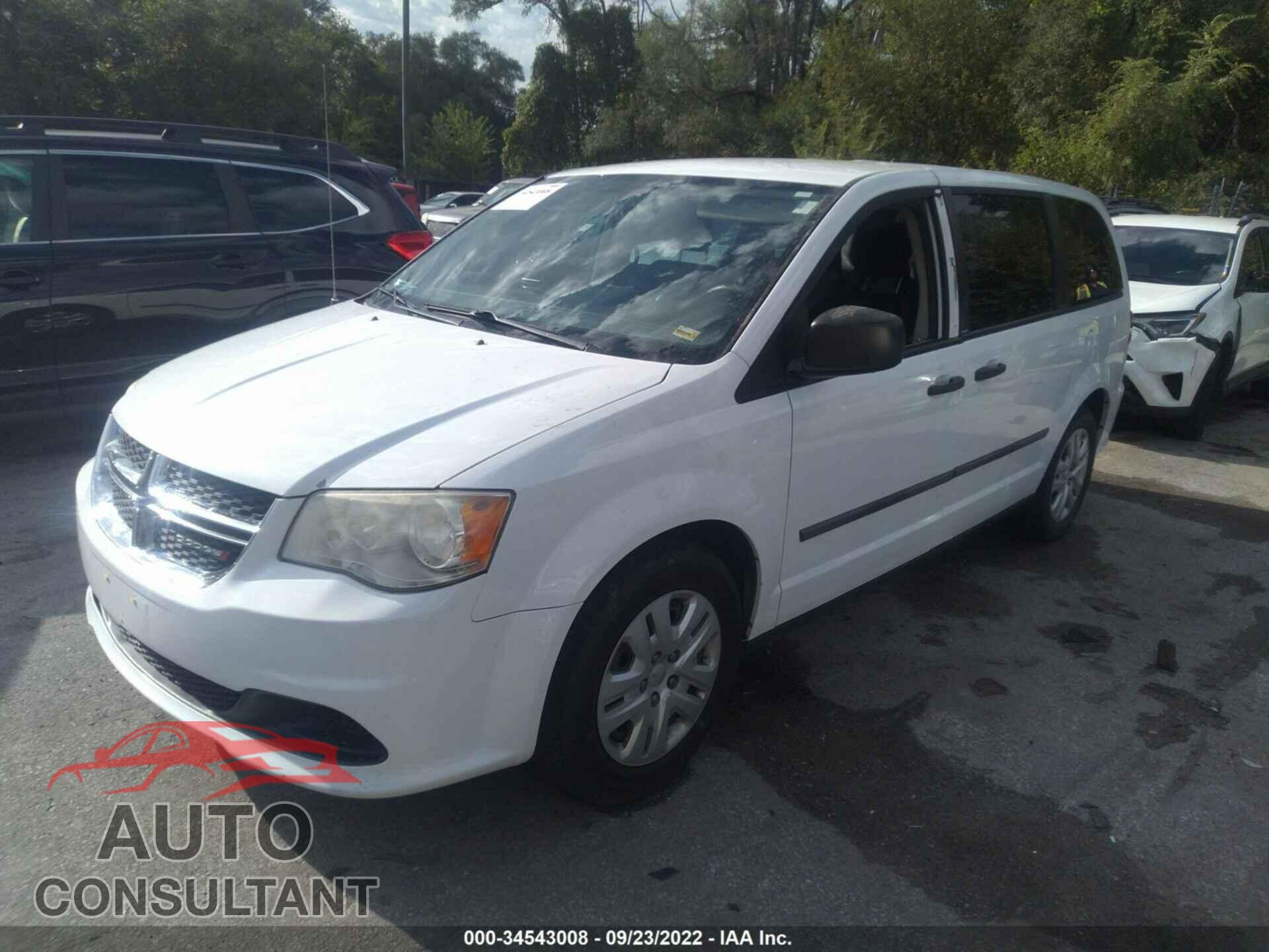 DODGE GRAND CARAVAN 2014 - 2C4RDGBG9ER166237