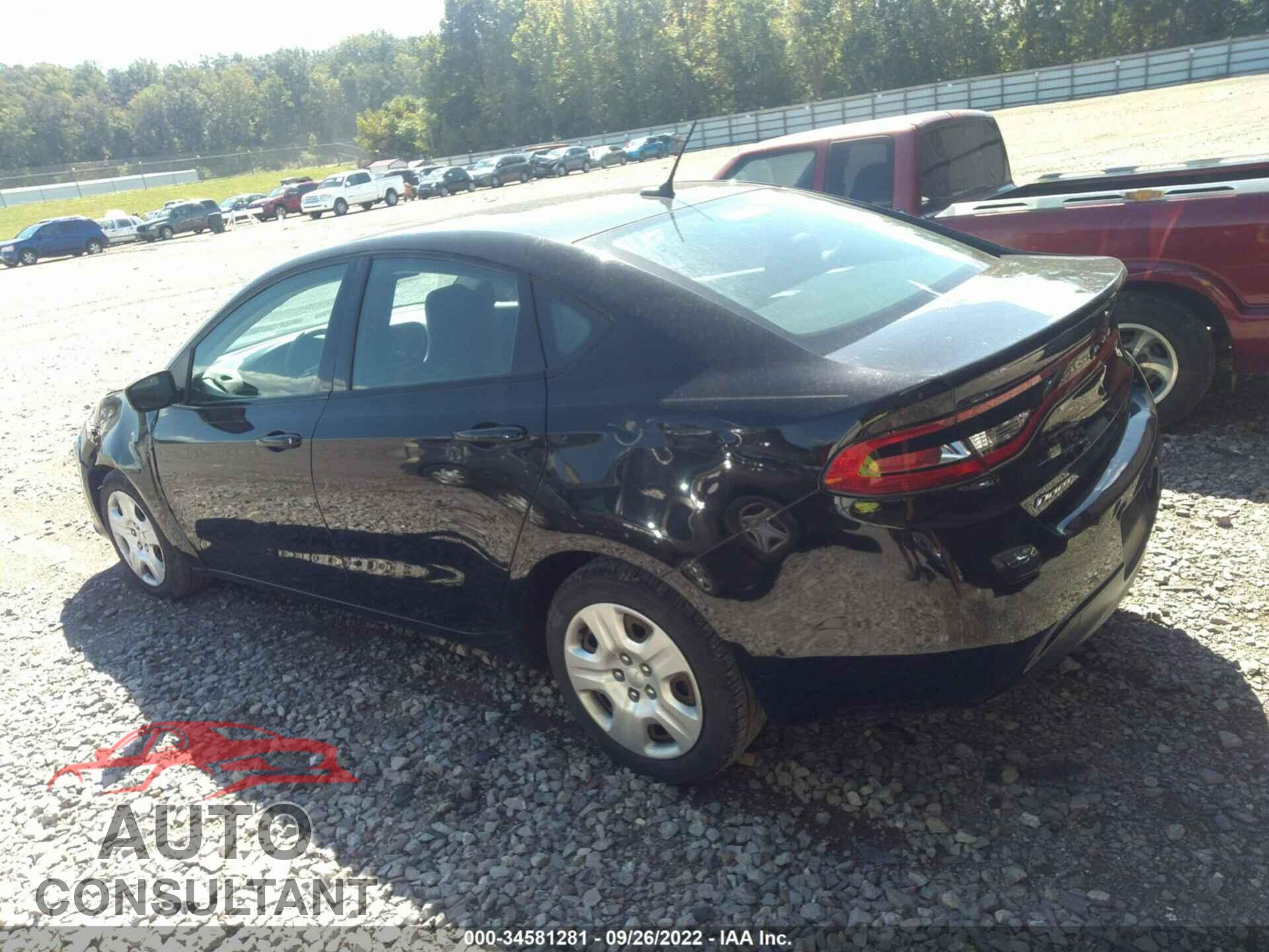 DODGE DART 2016 - 1C3CDFAA0GD516782
